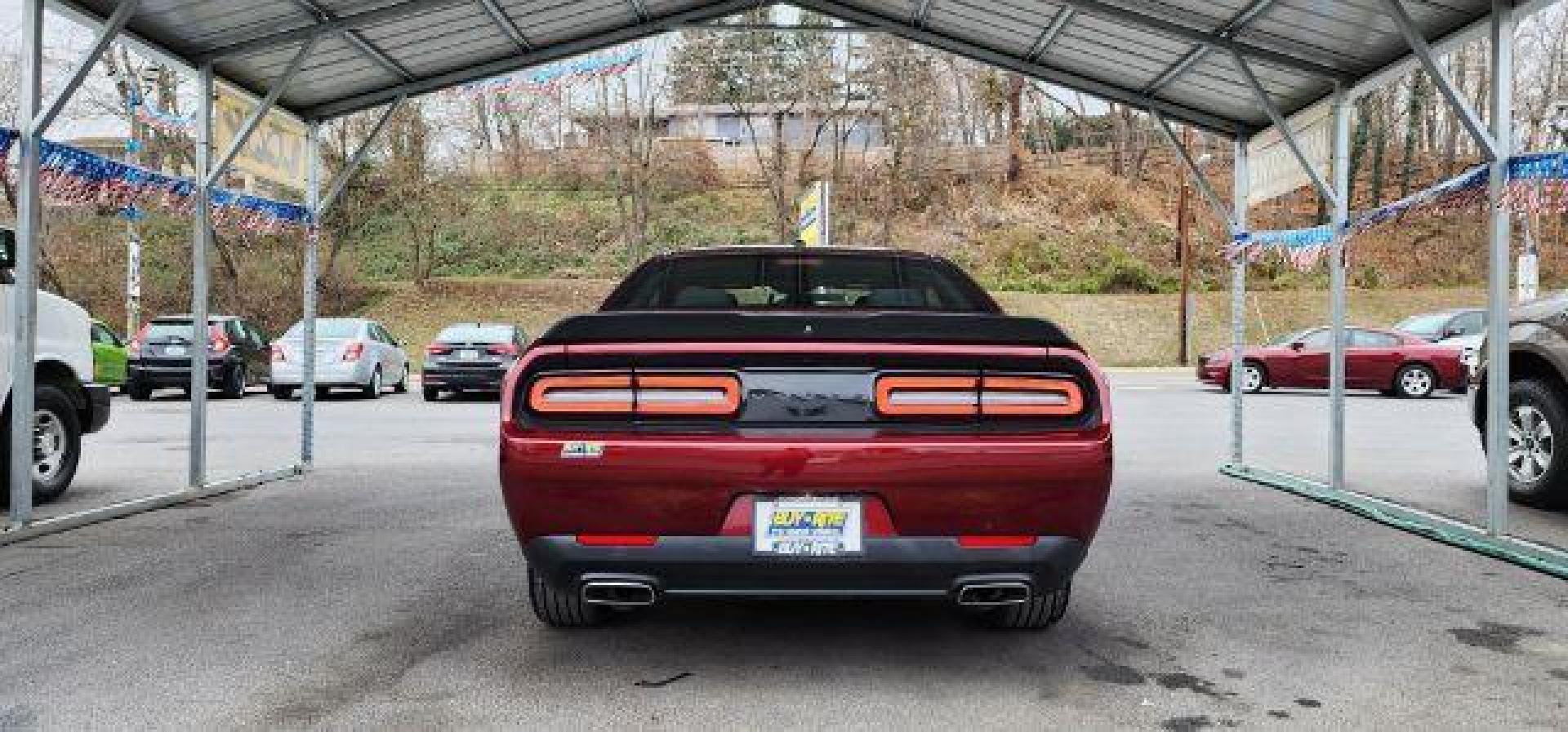 2020 Maroon /Black, cloth Dodge Challenger SXT (2C3CDZAG1LH) with an 3.6L V6 engine, AT transmission, located at 353 S. Mineral St., Keyser, WV, 26726, (304) 788-7887, 39.436451, -78.981674 - FOR A BETTER PRICE CALL PAUL AT 301-268-8150 - Photo#8