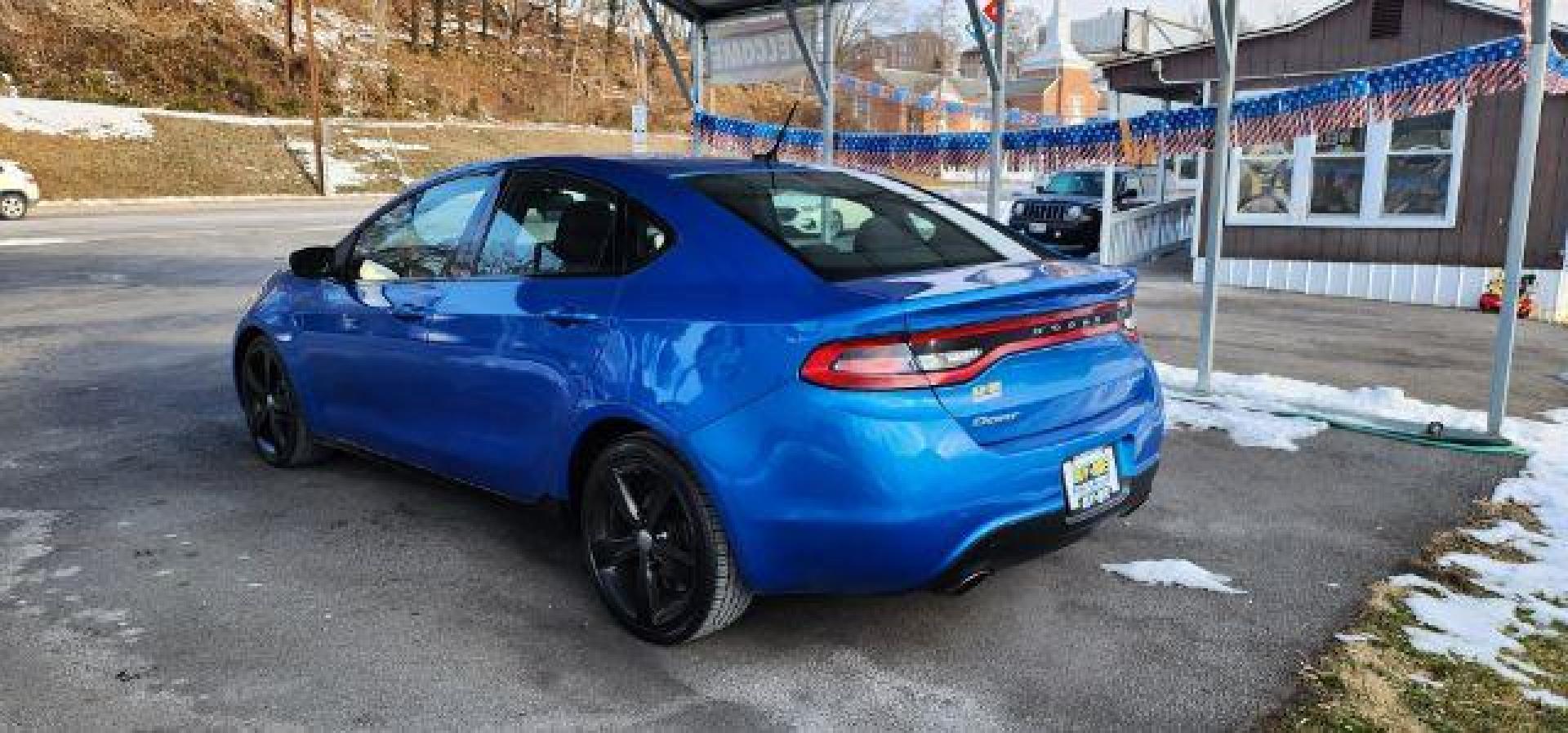 2016 BLUE /Black, premium cloth DODGE DART SXT (1C3CDFBB3GD) with an 2.4l L4 engine, AT transmission, located at 353 S. Mineral St., Keyser, WV, 26726, (304) 788-7887, 39.436451, -78.981674 - FOR A BETTER PRICE CALL PAUL AT 301-268-8150 - Photo#8