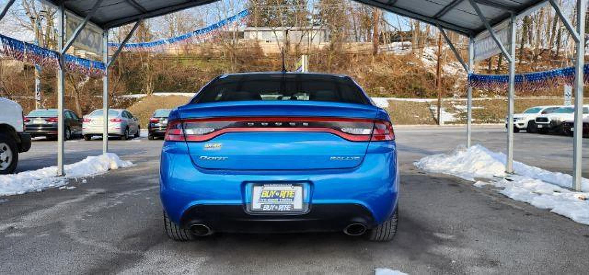 2016 BLUE /Black, premium cloth DODGE DART SXT (1C3CDFBB3GD) with an 2.4l L4 engine, AT transmission, located at 353 S. Mineral St., Keyser, WV, 26726, (304) 788-7887, 39.436451, -78.981674 - FOR A BETTER PRICE CALL PAUL AT 301-268-8150 - Photo#9