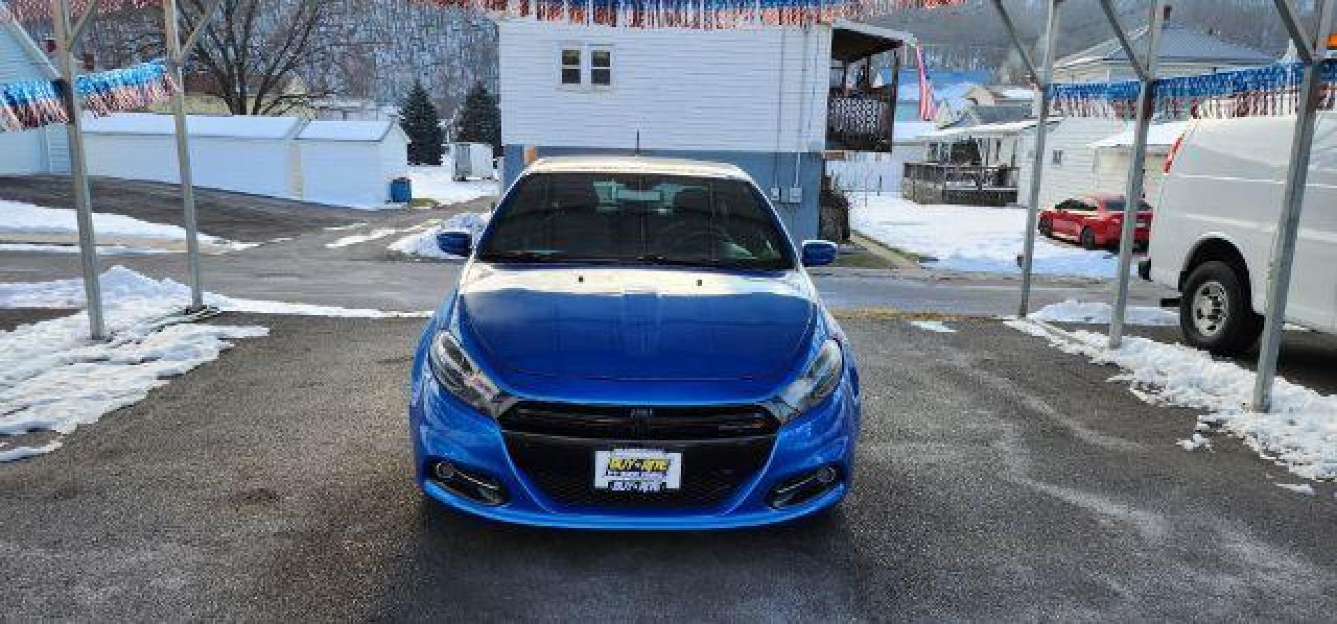 2016 BLUE /Black, premium cloth DODGE DART SXT (1C3CDFBB3GD) with an 2.4l L4 engine, AT transmission, located at 353 S. Mineral St., Keyser, WV, 26726, (304) 788-7887, 39.436451, -78.981674 - FOR A BETTER PRICE CALL PAUL AT 301-268-8150 - Photo#1