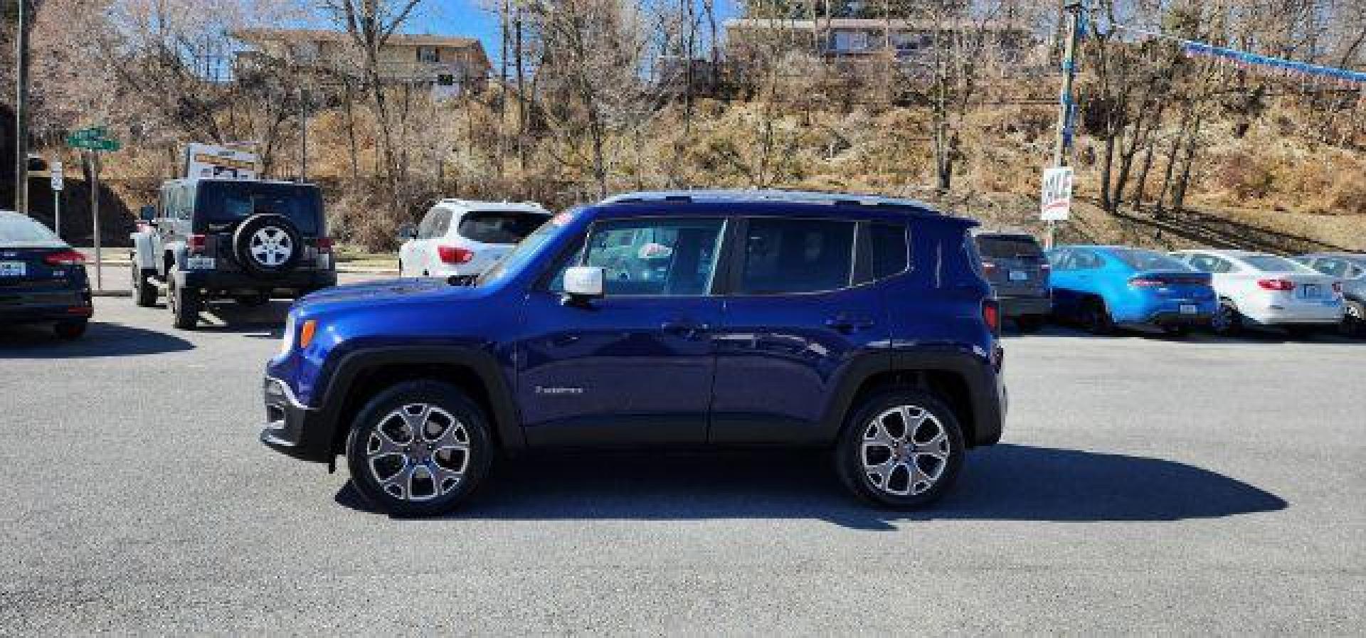 2017 BLUE Jeep Renegade Limited 4WD (ZACCJBDB7HP) with an 2.4L L4 engine, AT transmission, located at 353 S. Mineral St., Keyser, WV, 26726, (304) 788-7887, 39.436451, -78.981674 - FOR A BETTER PRICE CALL PAUL AT 301-268-8150 - Photo#3