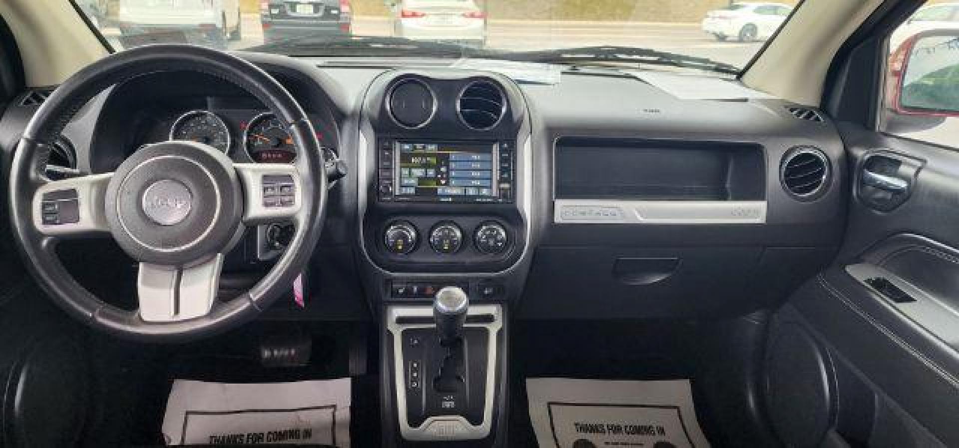 2016 MAROON /Leather Jeep Compass Latitude 4WD (1C4NJDEB9GD) with an 2.4l L4 engine, AT transmission, located at 353 S. Mineral St., Keyser, WV, 26726, (304) 788-7887, 39.436451, -78.981674 - Photo#6