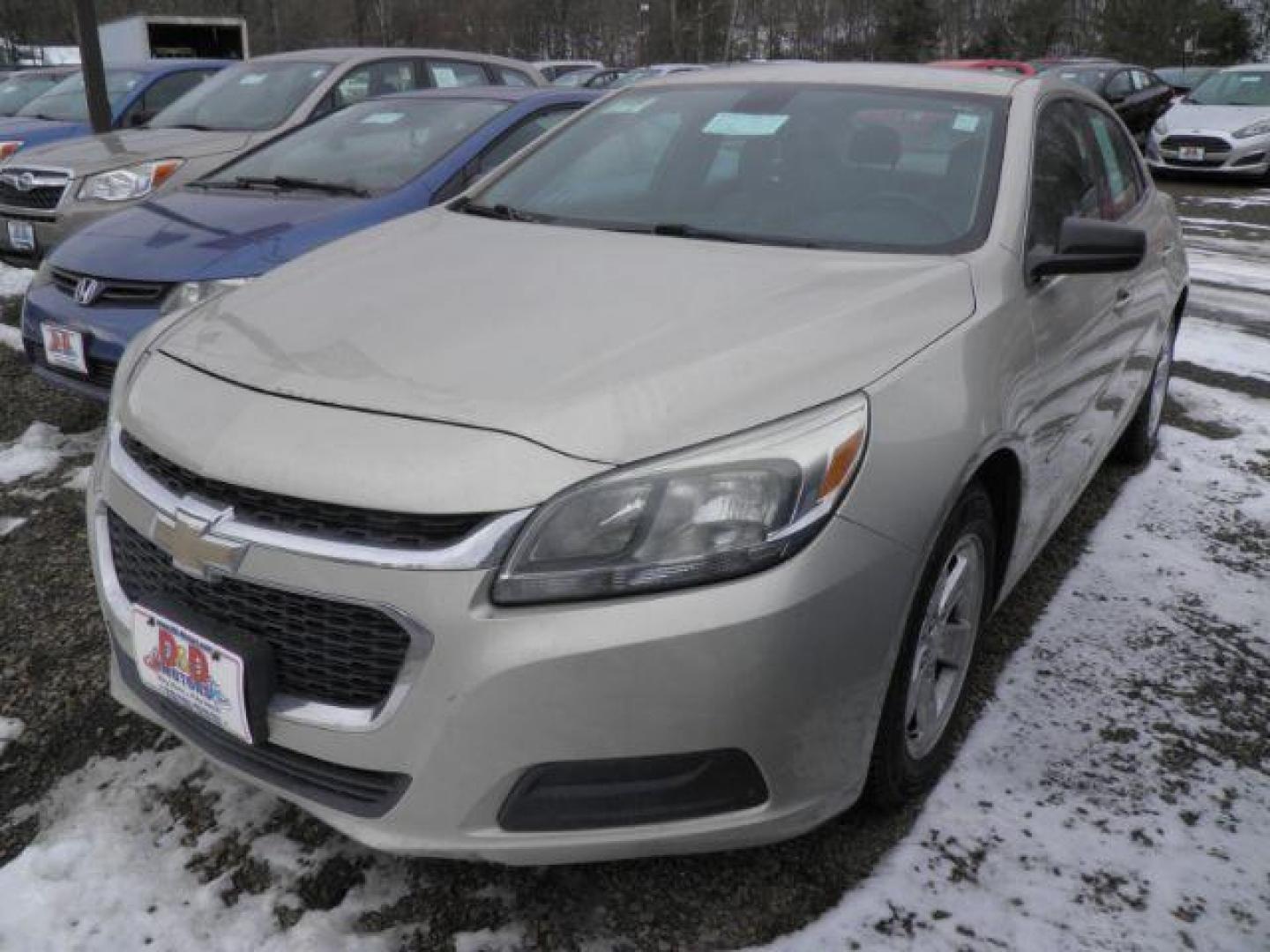 2015 GOLD Chevrolet Malibu LS (1G11B5SL4FF) with an 2.5 L4 engine, AT transmission, located at 353 S. Mineral St., Keyser, WV, 26726, (304) 788-7887, 39.436451, -78.981674 - Photo#0