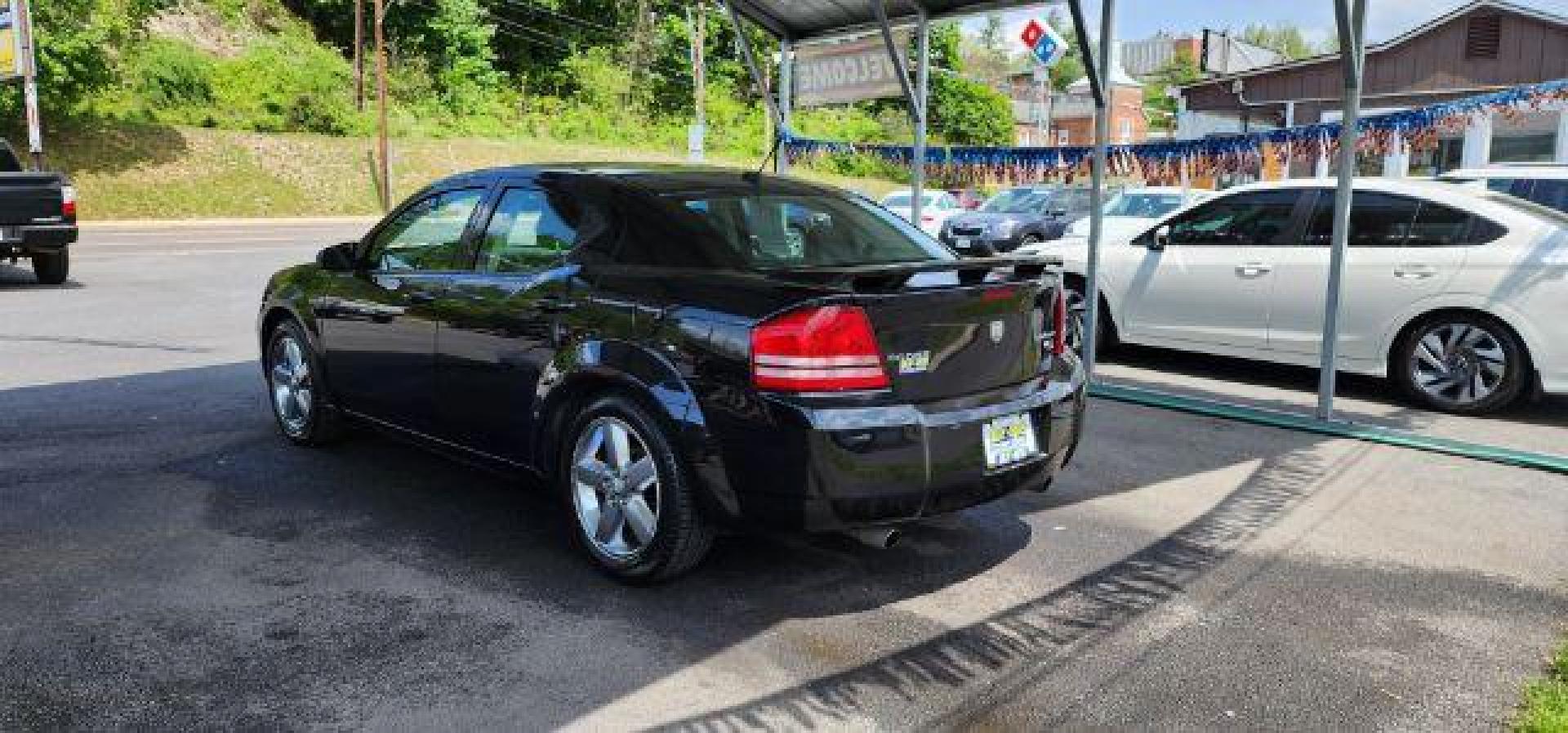2010 Black /Black Leather Dodge Avenger R/T (1B3CC5FV1AN) with an 3.5L V6 engine, AT transmission, located at 353 S. Mineral St., Keyser, WV, 26726, (304) 788-7887, 39.436451, -78.981674 - Photo#8