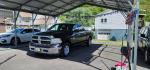 2017 BLACK /Black/Diesel Gray, cloth RAM 1500 SLT Crew Cab LWB 4WD (1C6RR7TT5HS) with an 5.7 V8 engine, AT transmission, located at 353 S. Mineral St., Keyser, WV, 26726, (304) 788-7887, 39.436451, -78.981674 - FOR A BETTER PRICE CALL PAUL AT 301-268-8150 - Photo#2