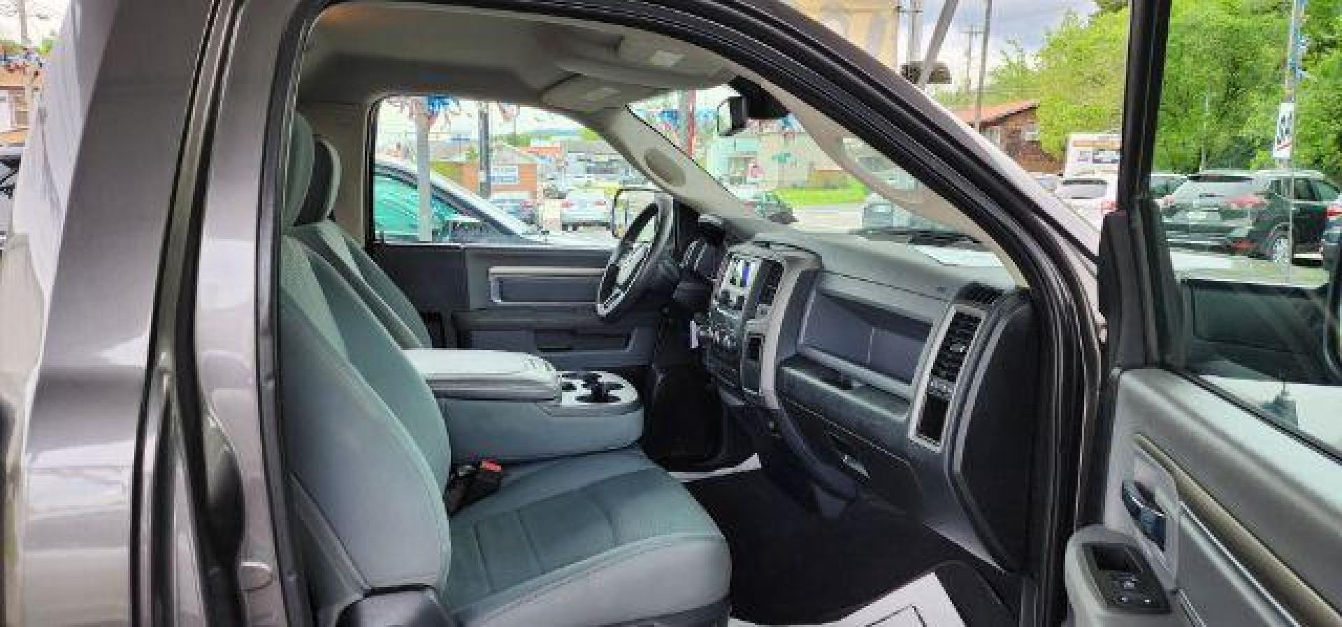 2015 GRAY /Diesel Gray/Black Ram 1500 Tradesman (3C6JR7DG6FG) with an 3.6L V6 engine, AT transmission, located at 353 S. Mineral St., Keyser, WV, 26726, (304) 788-7887, 39.436451, -78.981674 - FOR A BETTER PRICE CALL PAUL AT 301-268-8150 - Photo#12