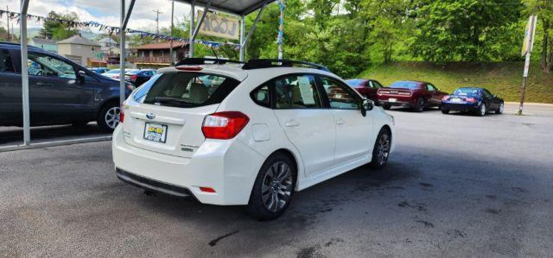 2015 WHITE /Ivory, cloth Subaru Impreza 2.0i Sport Premium PZEV CVT 5-Door (JF1GPAT67F8) with an 2.0L L4 engine, CVT transmission, located at 353 S. Mineral St., Keyser, WV, 26726, (304) 788-7887, 39.436451, -78.981674 - FOR A BETTER PRICE CALL PAUL AT 301-268-8150 - Photo#11