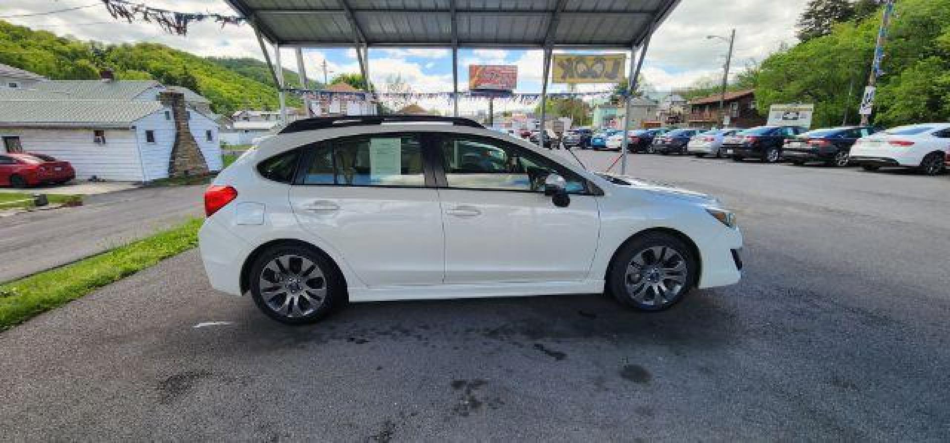 2015 WHITE /Ivory, cloth Subaru Impreza 2.0i Sport Premium PZEV CVT 5-Door (JF1GPAT67F8) with an 2.0L L4 engine, CVT transmission, located at 353 S. Mineral St., Keyser, WV, 26726, (304) 788-7887, 39.436451, -78.981674 - FOR A BETTER PRICE CALL PAUL AT 301-268-8150 - Photo#12