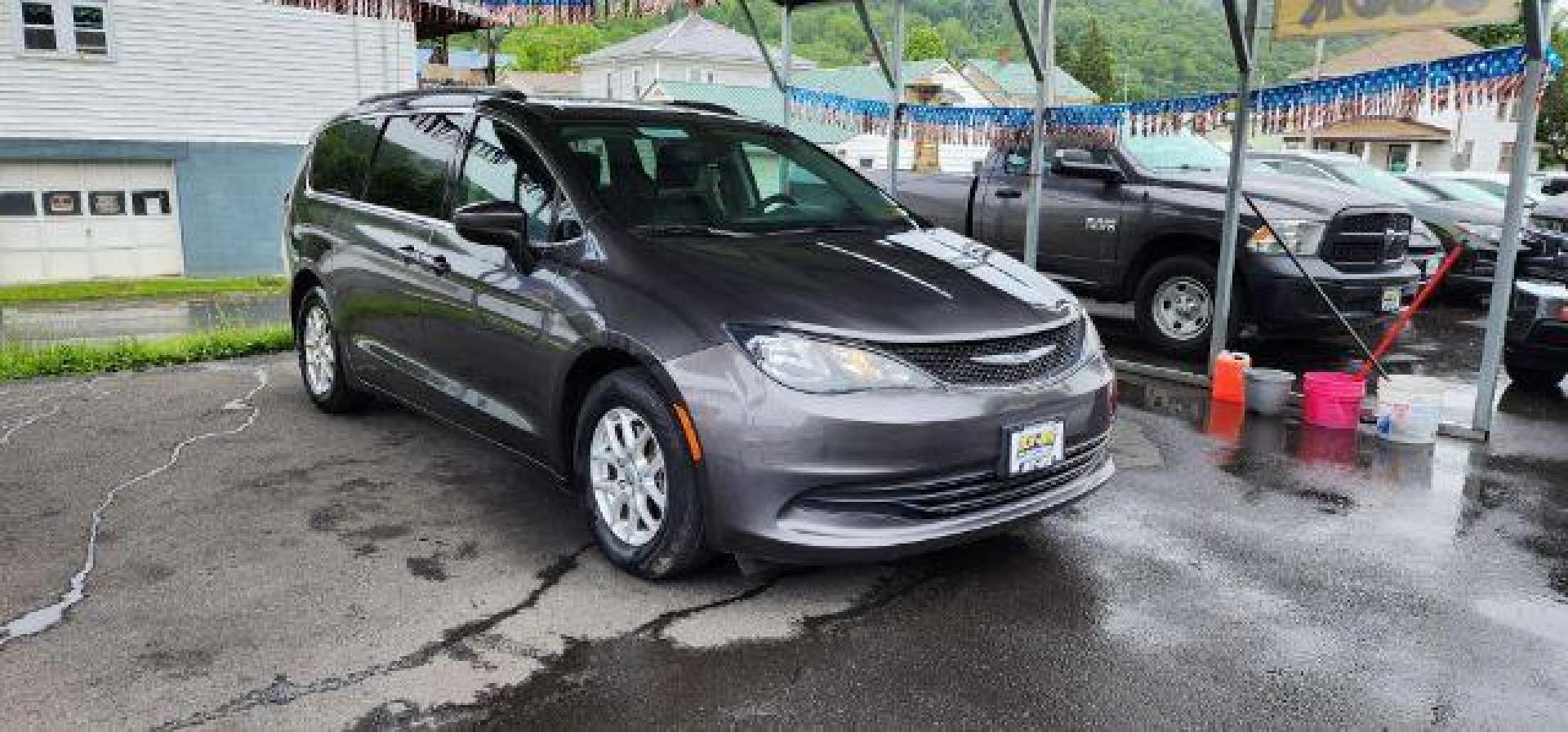 2020 GRAY /Alloy/Black Chrysler Voyager LXI (2C4RC1DG9LR) with an 3.6L V6 engine, AT transmission, located at 353 S. Mineral St., Keyser, WV, 26726, (304) 788-7887, 39.436451, -78.981674 - Photo#0