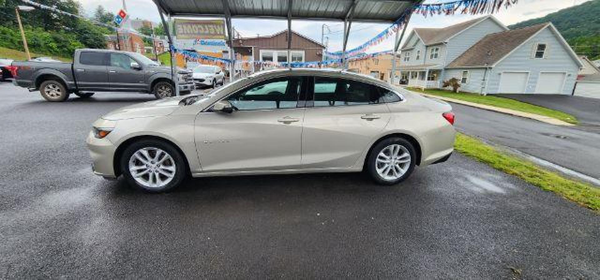 2016 BEIGE /Jet Black Chevrolet Malibu 1LT (1G1ZE5ST9GF) with an 1.5L L4 engine, AT transmission, located at 353 S. Mineral St., Keyser, WV, 26726, (304) 788-7887, 39.436451, -78.981674 - Photo#3