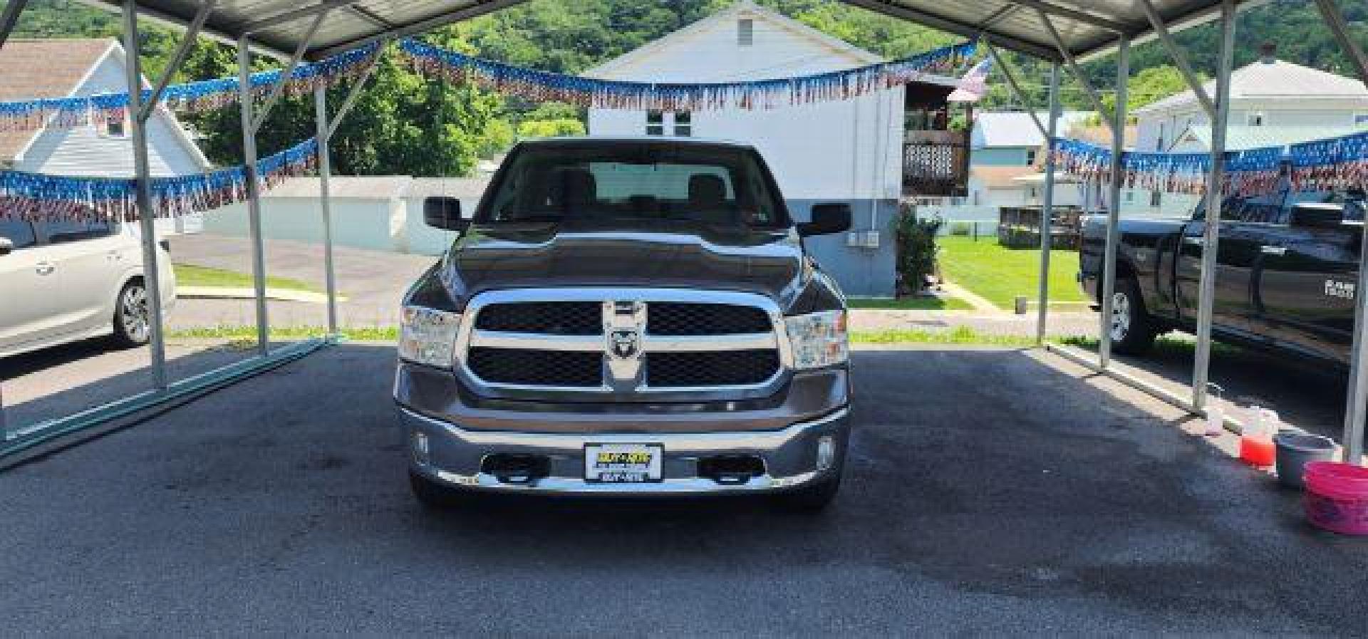 2018 BROWN /Black/Diesel Gray, vinyl RAM 1500 Tradesman Crew Cab LWB 4WD (1C6RR7ST2JS) with an 5.7 V8 engine, AT transmission, located at 353 S. Mineral St., Keyser, WV, 26726, (304) 788-7887, 39.436451, -78.981674 - Photo#1