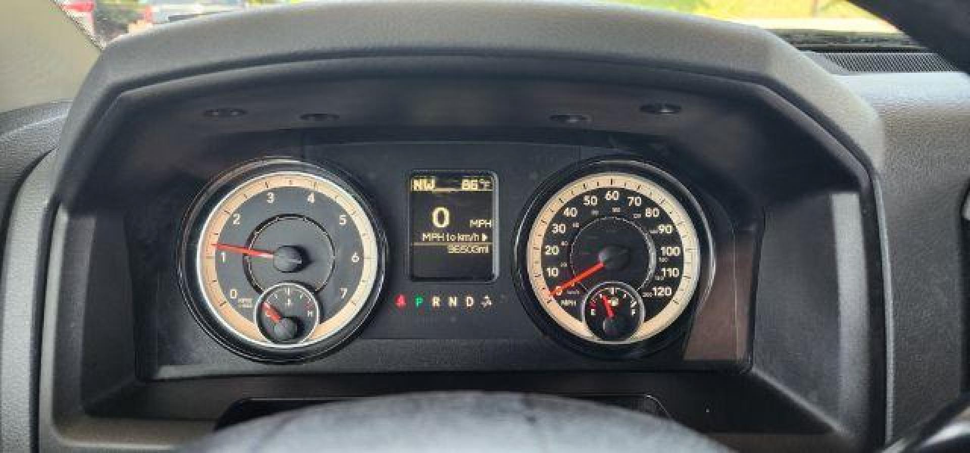 2018 BROWN /Black/Diesel Gray, vinyl RAM 1500 Tradesman Crew Cab LWB 4WD (1C6RR7ST2JS) with an 5.7 V8 engine, AT transmission, located at 353 S. Mineral St., Keyser, WV, 26726, (304) 788-7887, 39.436451, -78.981674 - Photo#5