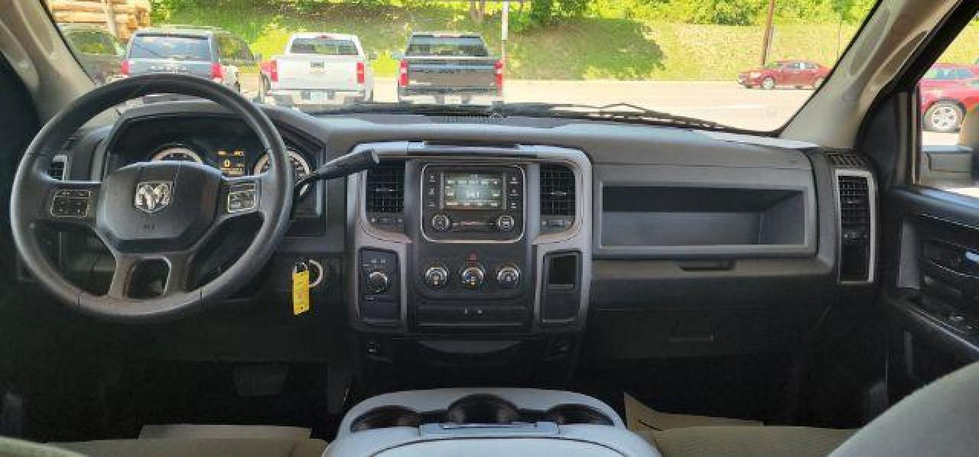 2018 BROWN /Black/Diesel Gray, vinyl RAM 1500 Tradesman Crew Cab LWB 4WD (1C6RR7ST2JS) with an 5.7 V8 engine, AT transmission, located at 353 S. Mineral St., Keyser, WV, 26726, (304) 788-7887, 39.436451, -78.981674 - Photo#6