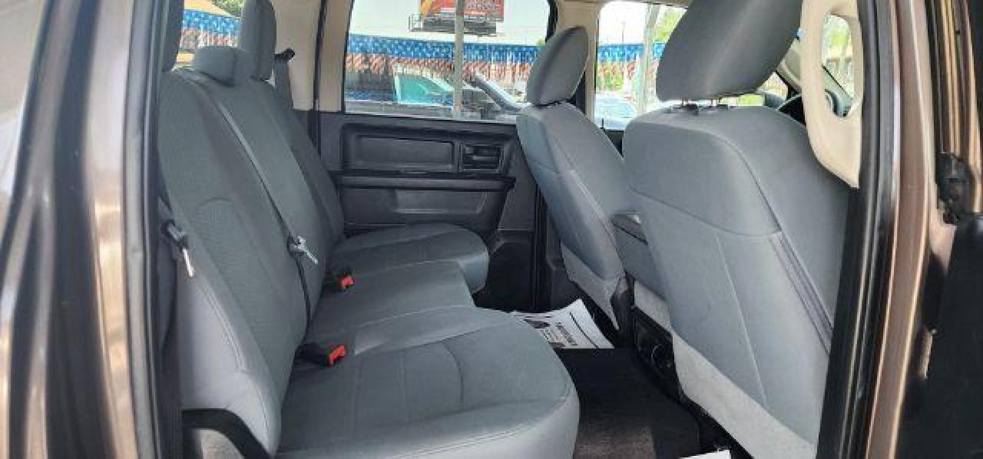 2018 BROWN /Black/Diesel Gray, vinyl RAM 1500 Tradesman Crew Cab LWB 4WD (1C6RR7ST2JS) with an 5.7 V8 engine, AT transmission, located at 353 S. Mineral St., Keyser, WV, 26726, (304) 788-7887, 39.436451, -78.981674 - Photo#13