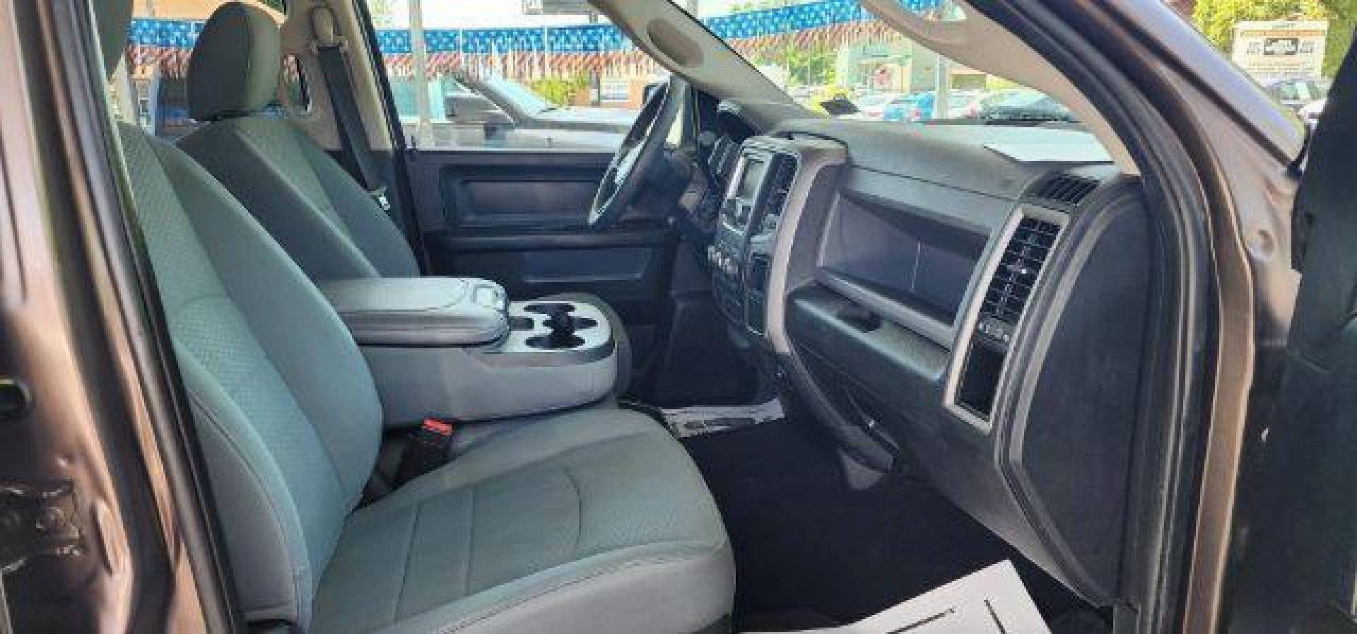 2018 BROWN /Black/Diesel Gray, vinyl RAM 1500 Tradesman Crew Cab LWB 4WD (1C6RR7ST2JS) with an 5.7 V8 engine, AT transmission, located at 353 S. Mineral St., Keyser, WV, 26726, (304) 788-7887, 39.436451, -78.981674 - Photo#14