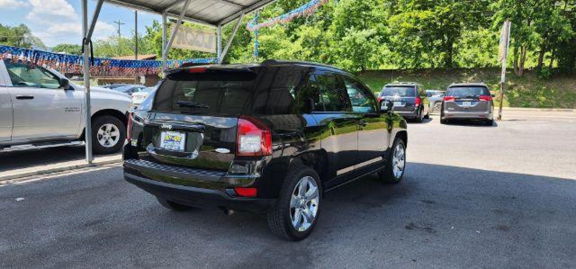 2016 BLACK /Leather JEEP COMPASS LATT (1C4NJDEB9GD) with an 2.4L 4 engine, CVT transmission, located at 353 S. Mineral St., Keyser, WV, 26726, (304) 788-7887, 39.436451, -78.981674 - Photo#11