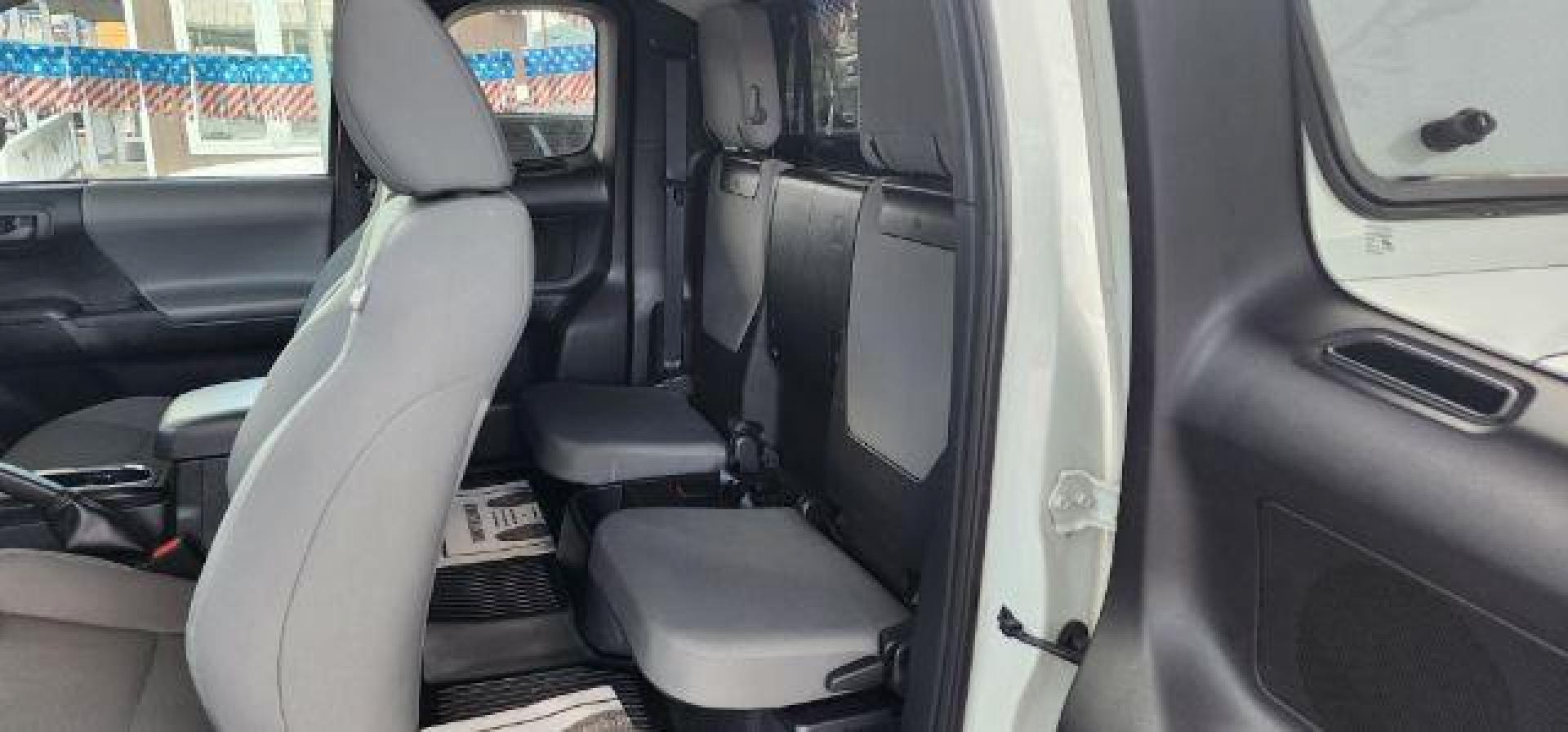 2019 WHITE /Cement Gray Toyota Tacoma SR (5TFSX5EN3KX) with an 2.7 L4 engine, AT transmission, located at 353 S. Mineral St., Keyser, WV, 26726, (304) 788-7887, 39.436451, -78.981674 - Photo#5