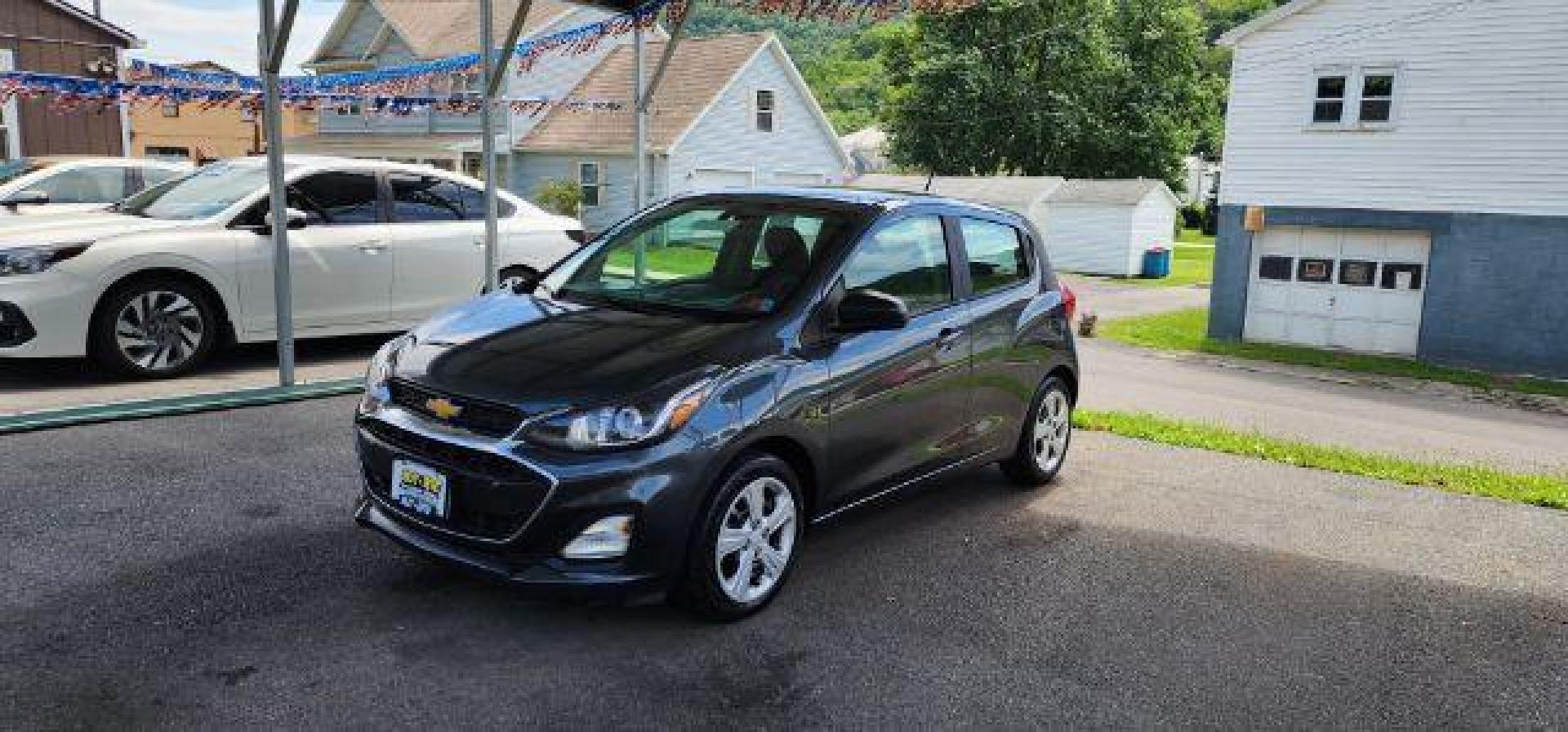2021 GRAY /Jet Black Chevrolet Spark FWD LS Automatic (KL8CB6SA7MC) with an 1.4L 4L engine, AT transmission, located at 353 S. Mineral St., Keyser, WV, 26726, (304) 788-7887, 39.436451, -78.981674 - Photo#2