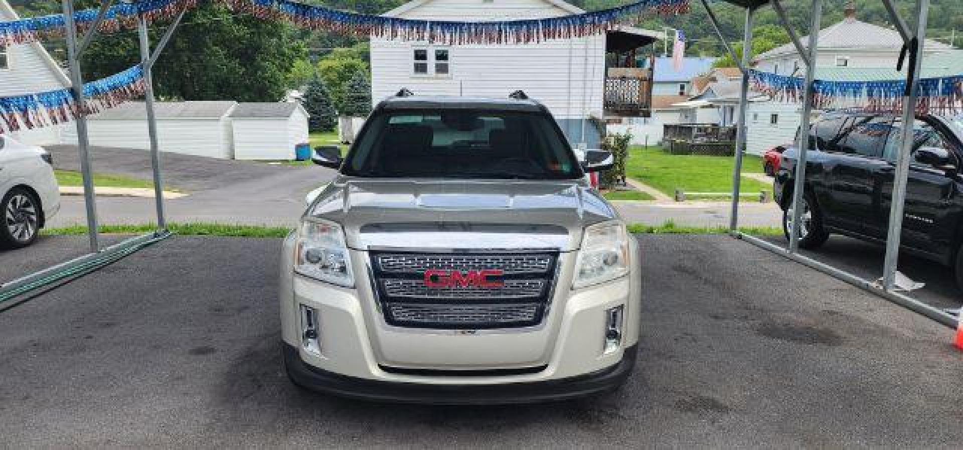 2015 Tan /Jet Black GMC Terrain SLT-2 (2GKFLYE35F6) with an 3.6L V6 engine, AT transmission, located at 353 S. Mineral St., Keyser, WV, 26726, (304) 788-7887, 39.436451, -78.981674 - Photo#1