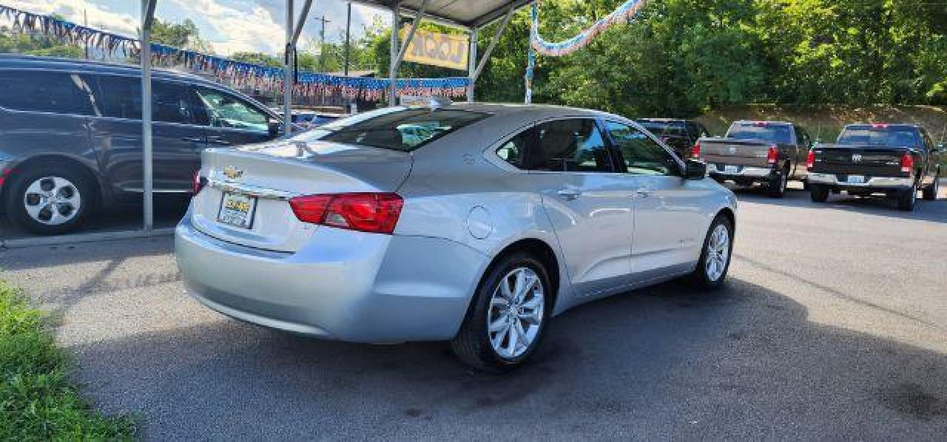 2017 SILVER /Jet Black Chevrolet Impala 1LT (2G1105S30H9) with an 3.6L V6 engine, AT transmission, located at 353 S. Mineral St., Keyser, WV, 26726, (304) 788-7887, 39.436451, -78.981674 - Photo#11