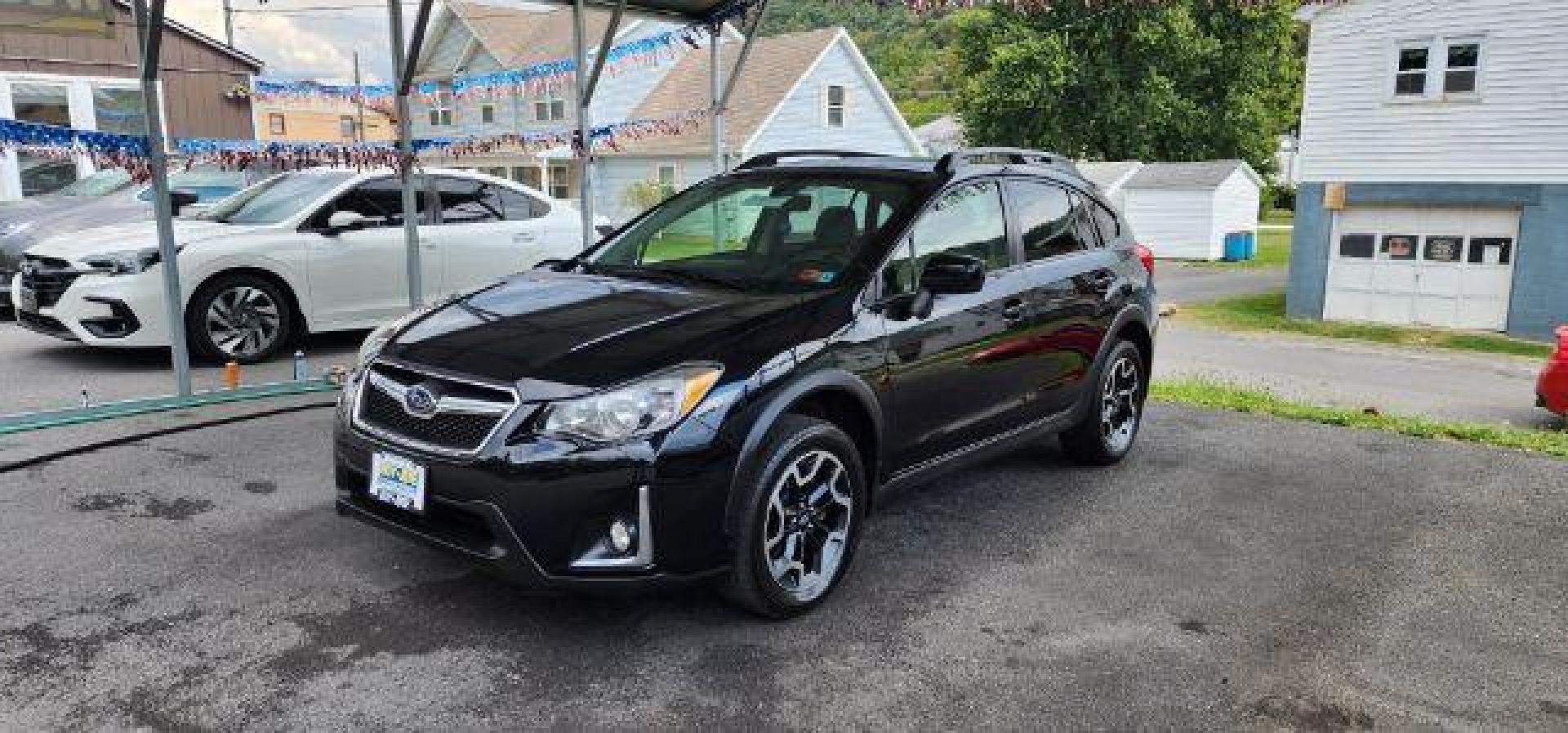 2017 BLACK /Ivory Subaru Crosstrek 2.0i Premium (JF2GPABC2H8) with an 2.0L L4 engine, CVT transmission, located at 353 S. Mineral St., Keyser, WV, 26726, (304) 788-7887, 39.436451, -78.981674 - Photo#2