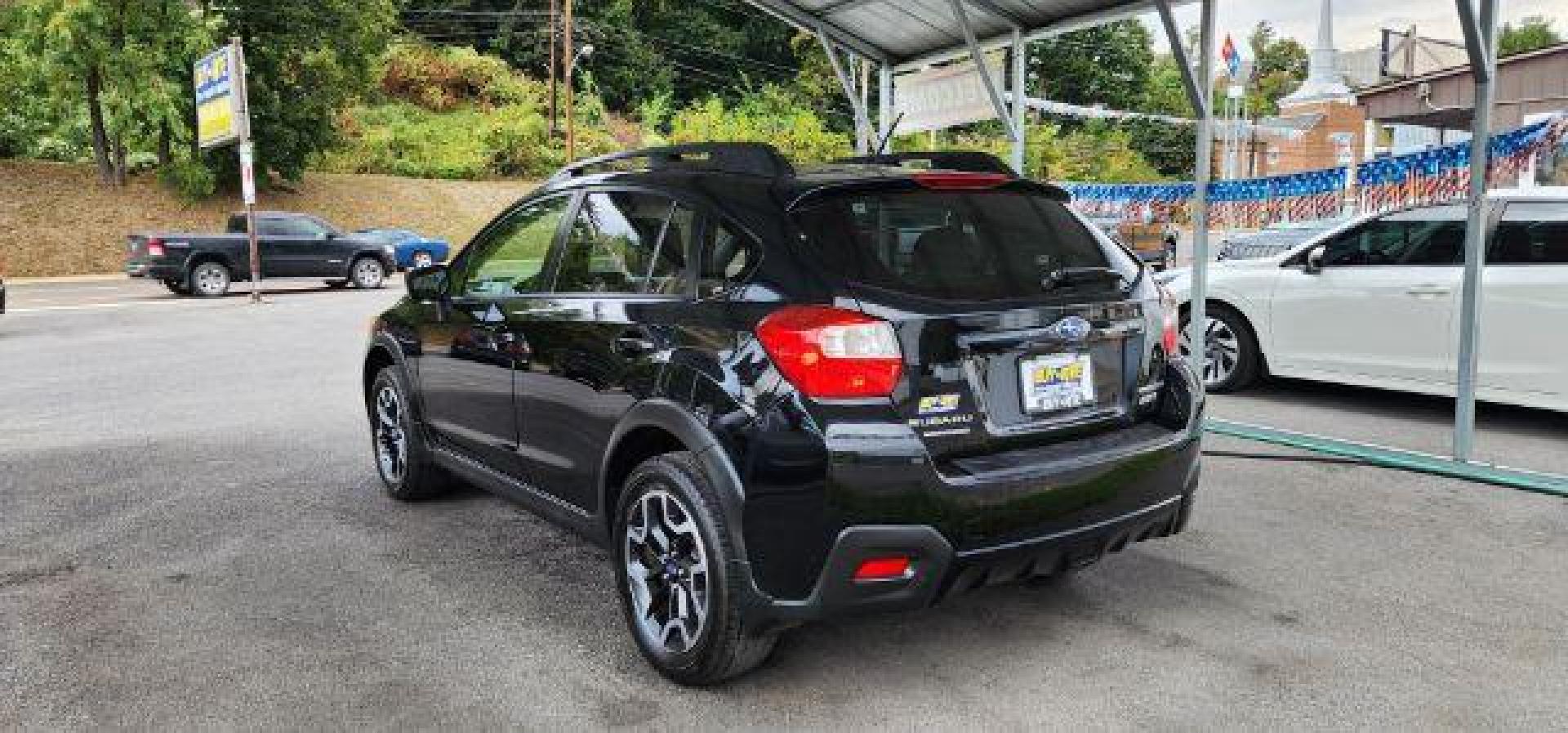 2017 BLACK /Ivory Subaru Crosstrek 2.0i Premium (JF2GPABC2H8) with an 2.0L L4 engine, CVT transmission, located at 353 S. Mineral St., Keyser, WV, 26726, (304) 788-7887, 39.436451, -78.981674 - Photo#8