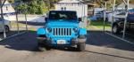 2018 BLUE /Cloth JEEP WRANGLER Unlimited Sahara 4 Door (1C4BJWEG2JL) with an 3.6L V6 engine, AT transmission, located at 353 S. Mineral St., Keyser, WV, 26726, (304) 788-7887, 39.436451, -78.981674 - Photo#1