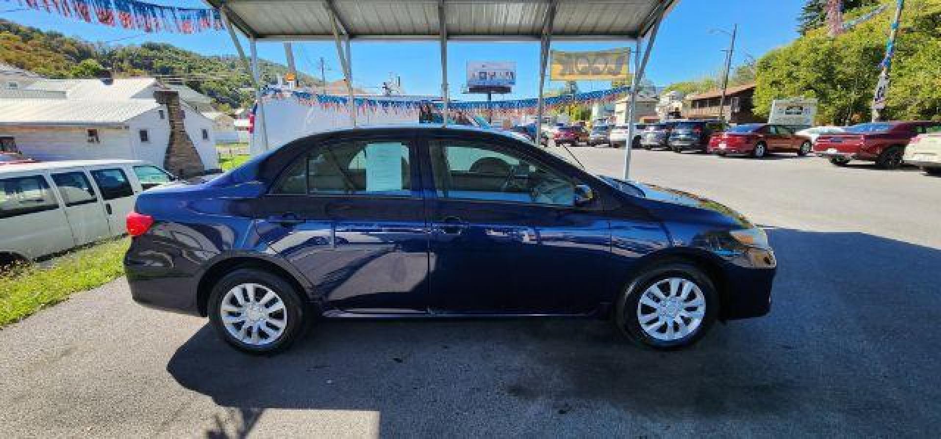 2012 BLUE /Cloth Toyota Corolla L (2T1BU4EE0CC) with an 1.8L L4 engine, AT transmission, located at 353 S. Mineral St., Keyser, WV, 26726, (304) 788-7887, 39.436451, -78.981674 - Photo#12