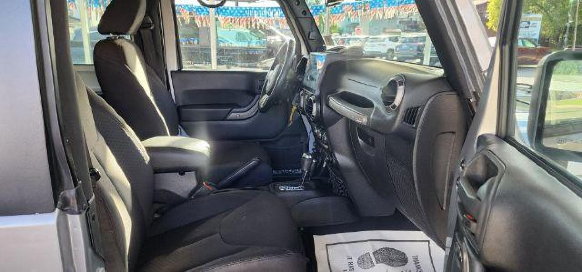 2014 Silver /Black Jeep Wrangler Sport (1C4AJWAGXEL) with an 3.6L V6 engine, AT transmission, located at 353 S. Mineral St., Keyser, WV, 26726, (304) 788-7887, 39.436451, -78.981674 - Photo#13