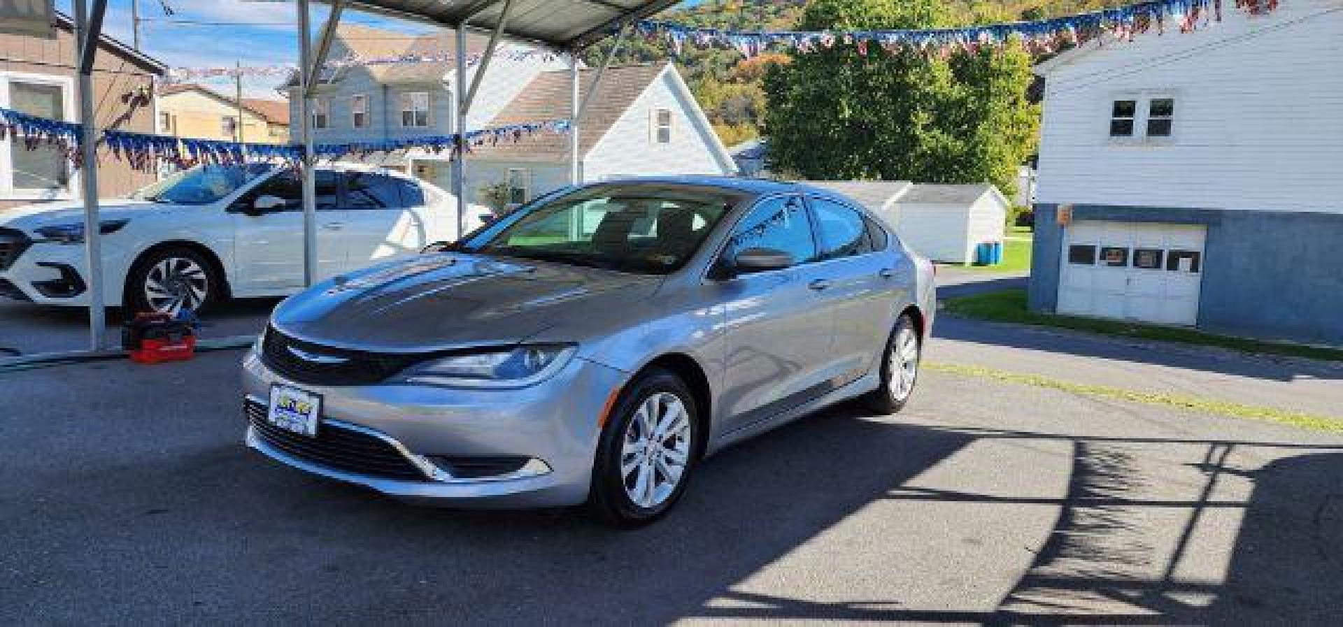 2016 SILVER /Black Chrysler 200 Limited (1C3CCCAB3GN) with an 2.4L L4 engine, AT transmission, located at 353 S. Mineral St., Keyser, WV, 26726, (304) 788-7887, 39.436451, -78.981674 - Photo#2