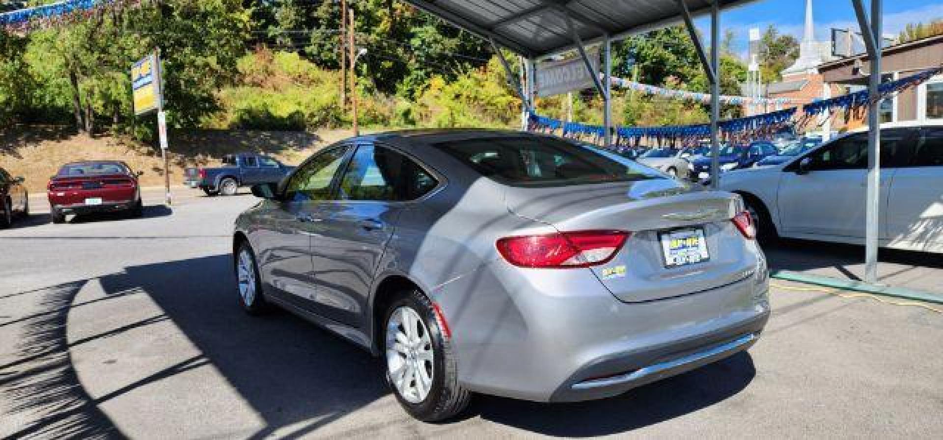2016 SILVER /Black Chrysler 200 Limited (1C3CCCAB3GN) with an 2.4L L4 engine, AT transmission, located at 353 S. Mineral St., Keyser, WV, 26726, (304) 788-7887, 39.436451, -78.981674 - Photo#8
