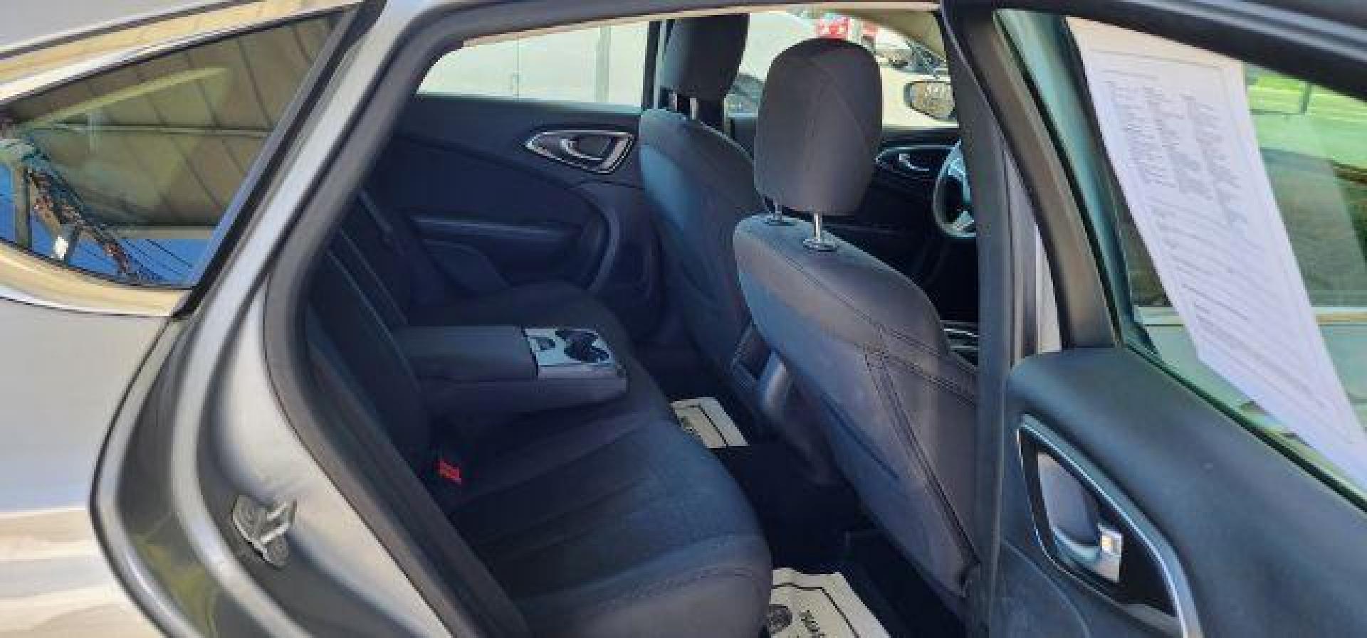 2016 SILVER /Black Chrysler 200 Limited (1C3CCCAB3GN) with an 2.4L L4 engine, AT transmission, located at 353 S. Mineral St., Keyser, WV, 26726, (304) 788-7887, 39.436451, -78.981674 - Photo#12