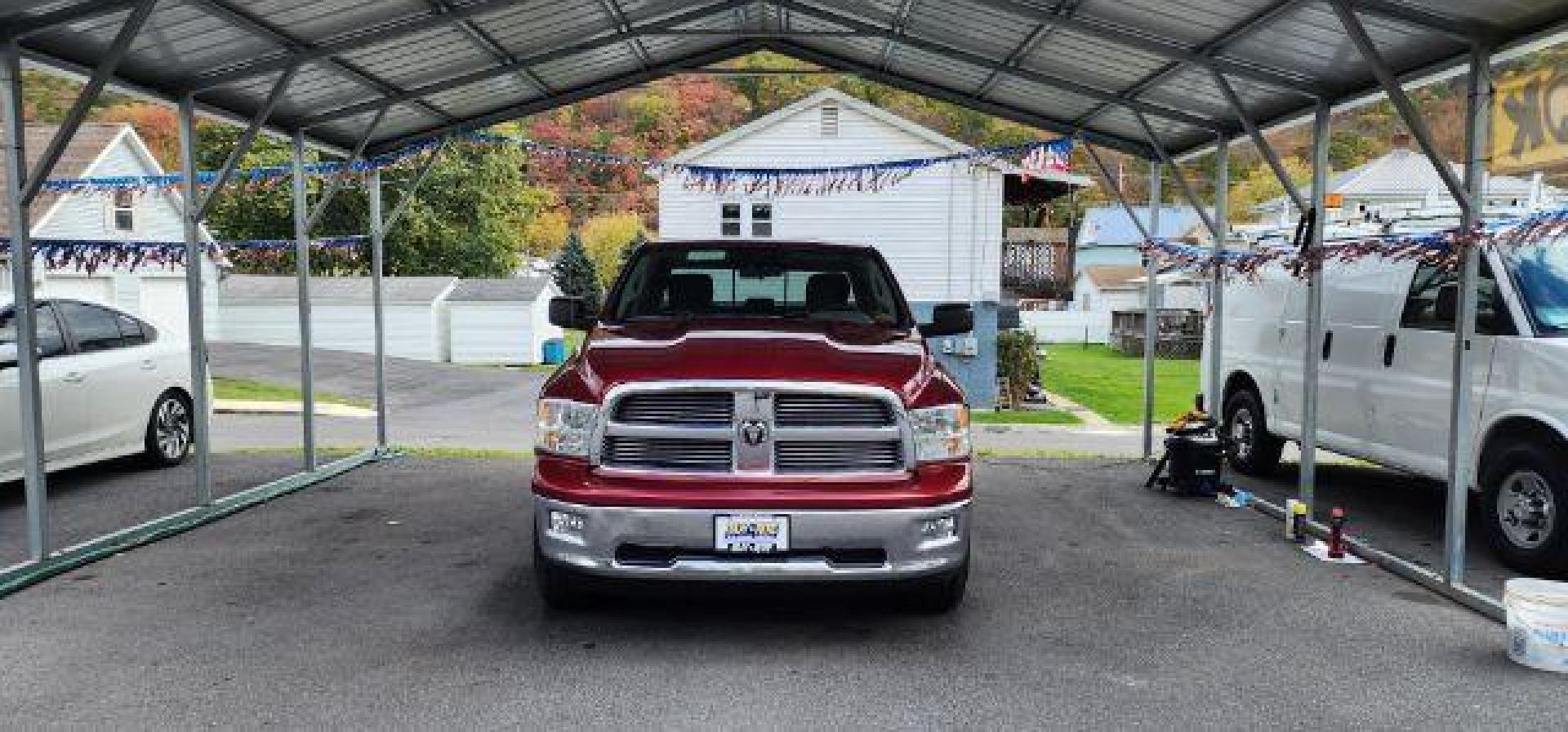2012 RED /Medium Greystone/Dark Slate Ram 1500 SLT (1C6RD7LT9CS) with an 5.7 V8 engine, AT transmission, located at 353 S. Mineral St., Keyser, WV, 26726, (304) 788-7887, 39.436451, -78.981674 - Photo#1