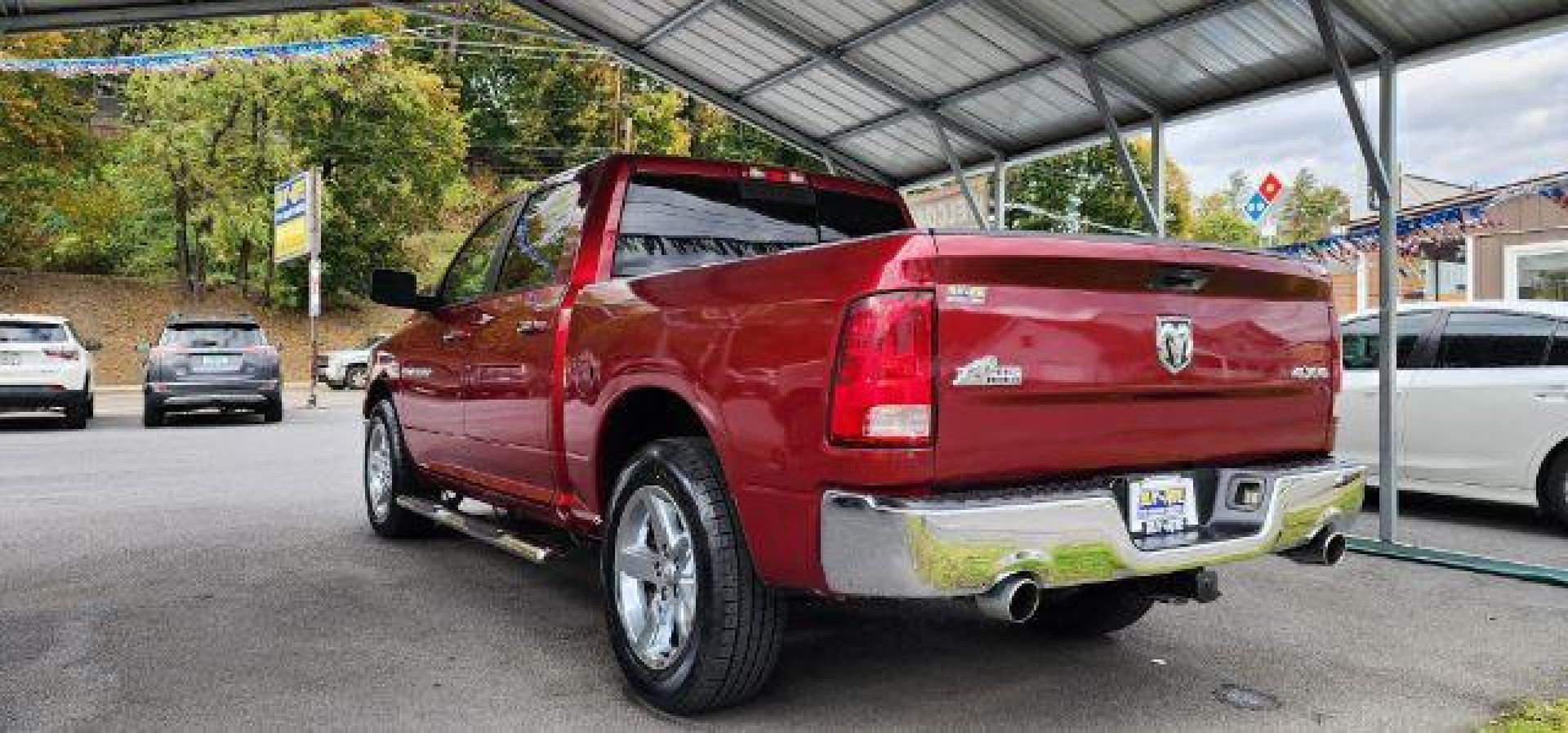 2012 RED /Medium Greystone/Dark Slate Ram 1500 SLT (1C6RD7LT9CS) with an 5.7 V8 engine, AT transmission, located at 353 S. Mineral St., Keyser, WV, 26726, (304) 788-7887, 39.436451, -78.981674 - Photo#8