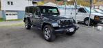 2017 GRAY /Black Jeep Wrangler Unlimited Sahara 4x4 (1C4BJWEG8HL) with an 3.6L V6 engine, 6 Speed transmission, located at 353 S. Mineral St., Keyser, WV, 26726, (304) 788-7887, 39.436451, -78.981674 - Photo#0