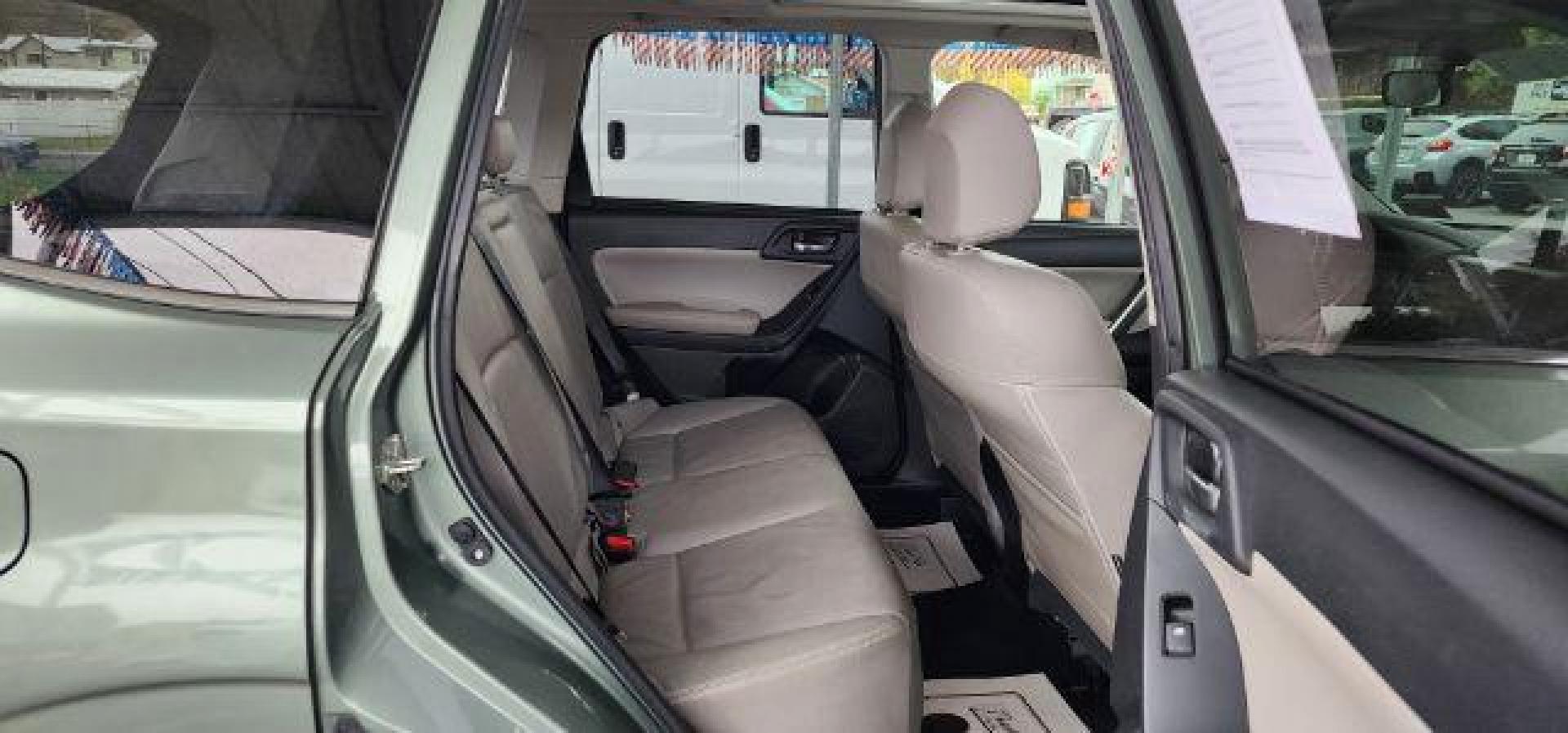 2014 GREEN /Gray Subaru Forester 2.5i Limited (JF2SJAHC9EH) with an 2.5 L4 engine, CVT transmission, located at 353 S. Mineral St., Keyser, WV, 26726, (304) 788-7887, 39.436451, -78.981674 - Photo#14