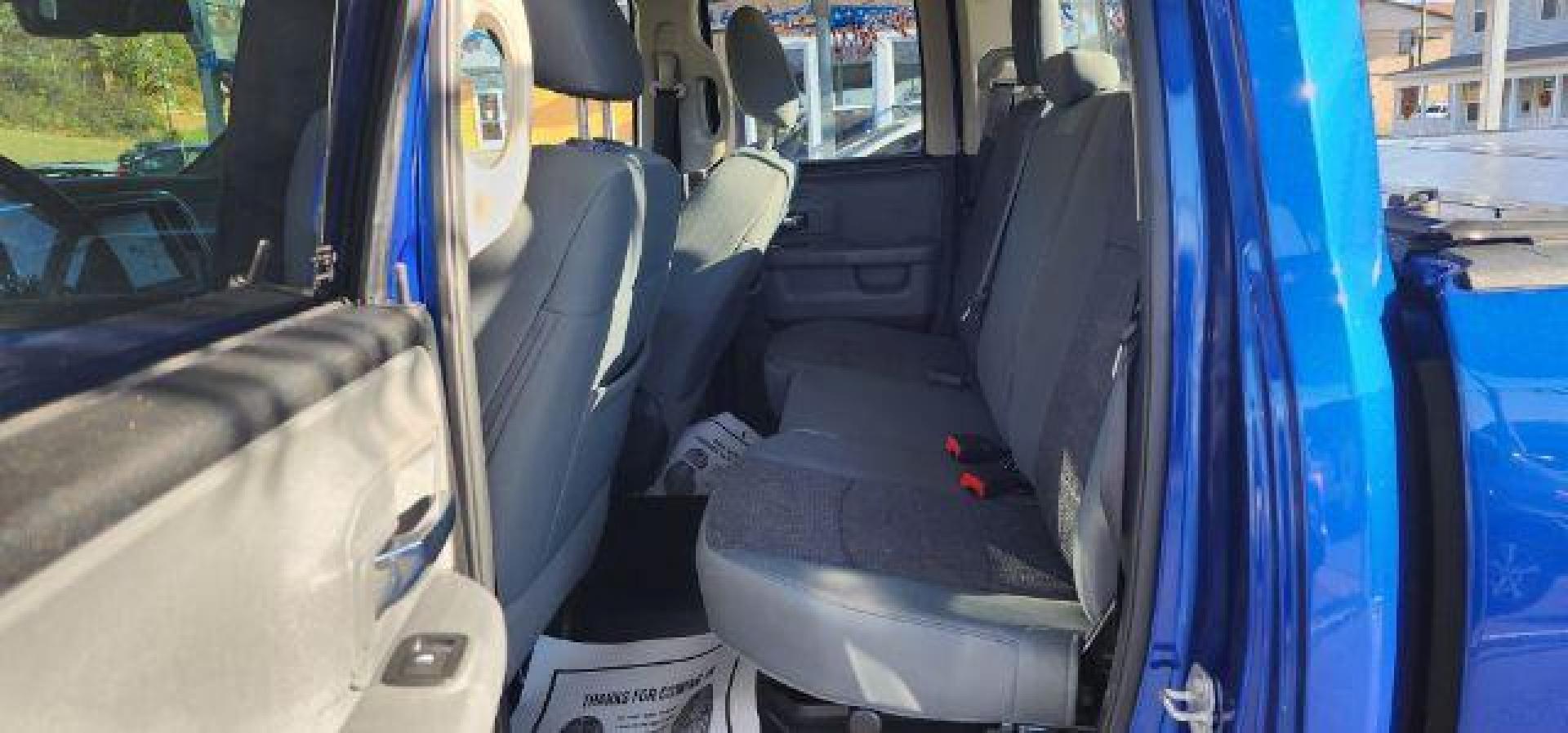 2017 BLUE /Diesel Gray/Black Ram 1500 Big Horn Quad Cab 4x4 6'4 Box (1C6RR7GT2HS) with an 5.7 V8 HEMI engine, AT transmission, located at 353 S. Mineral St., Keyser, WV, 26726, (304) 788-7887, 39.436451, -78.981674 - Photo#6