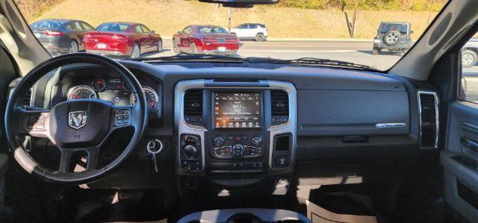 2017 BLUE /Diesel Gray/Black Ram 1500 Big Horn Quad Cab 4x4 6'4 Box (1C6RR7GT2HS) with an 5.7 V8 HEMI engine, AT transmission, located at 353 S. Mineral St., Keyser, WV, 26726, (304) 788-7887, 39.436451, -78.981674 - Photo#7