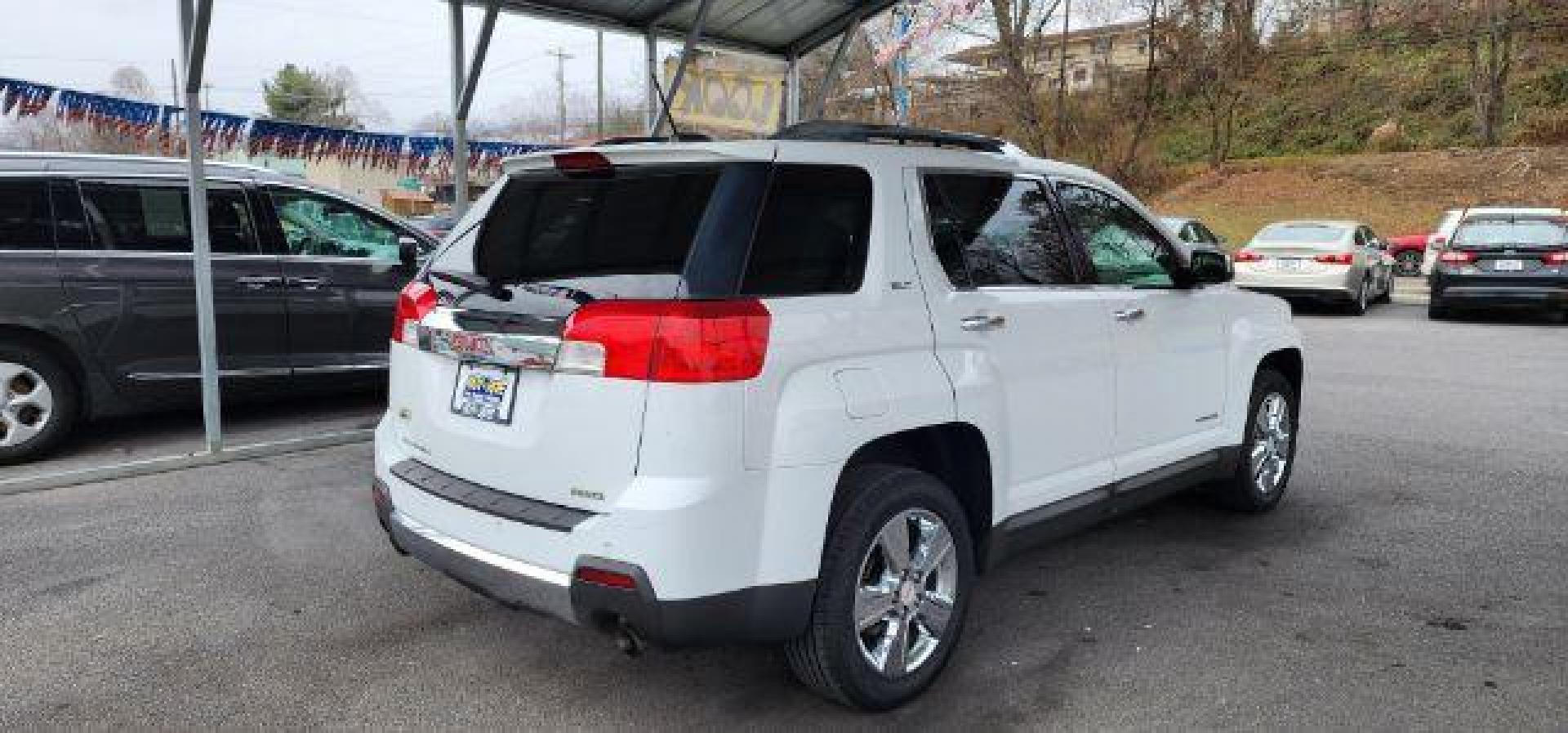 2015 WHITE /Light Titanium GMC Terrain SLT-2 (2GKFLYE30F6) with an 3.6L V6 engine, AT transmission, located at 353 S. Mineral St., Keyser, WV, 26726, (304) 788-7887, 39.436451, -78.981674 - Photo#11