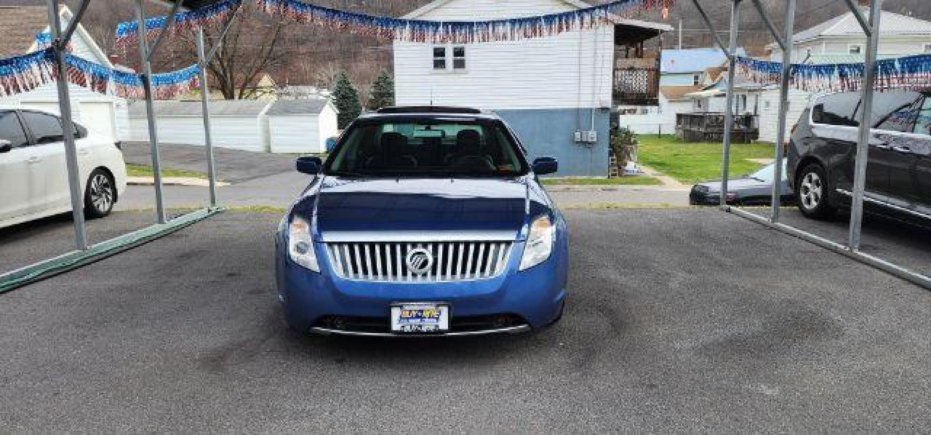 2010 BLUE /Dark Charcoal Mercury Milan Premier (3MEHM0JA9AR) with an 2.5 L4 engine, AT transmission, located at 353 S. Mineral St., Keyser, WV, 26726, (304) 788-7887, 39.436451, -78.981674 - Photo#1