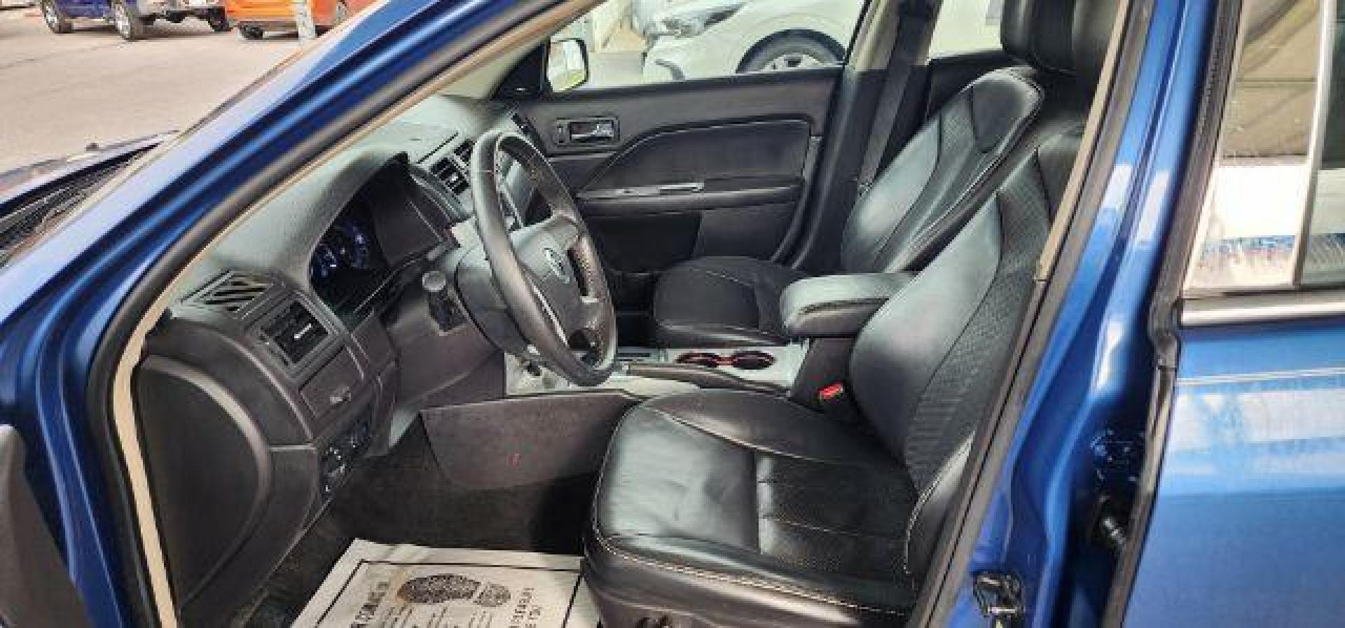 2010 BLUE /Dark Charcoal Mercury Milan Premier (3MEHM0JA9AR) with an 2.5 L4 engine, AT transmission, located at 353 S. Mineral St., Keyser, WV, 26726, (304) 788-7887, 39.436451, -78.981674 - Photo#4