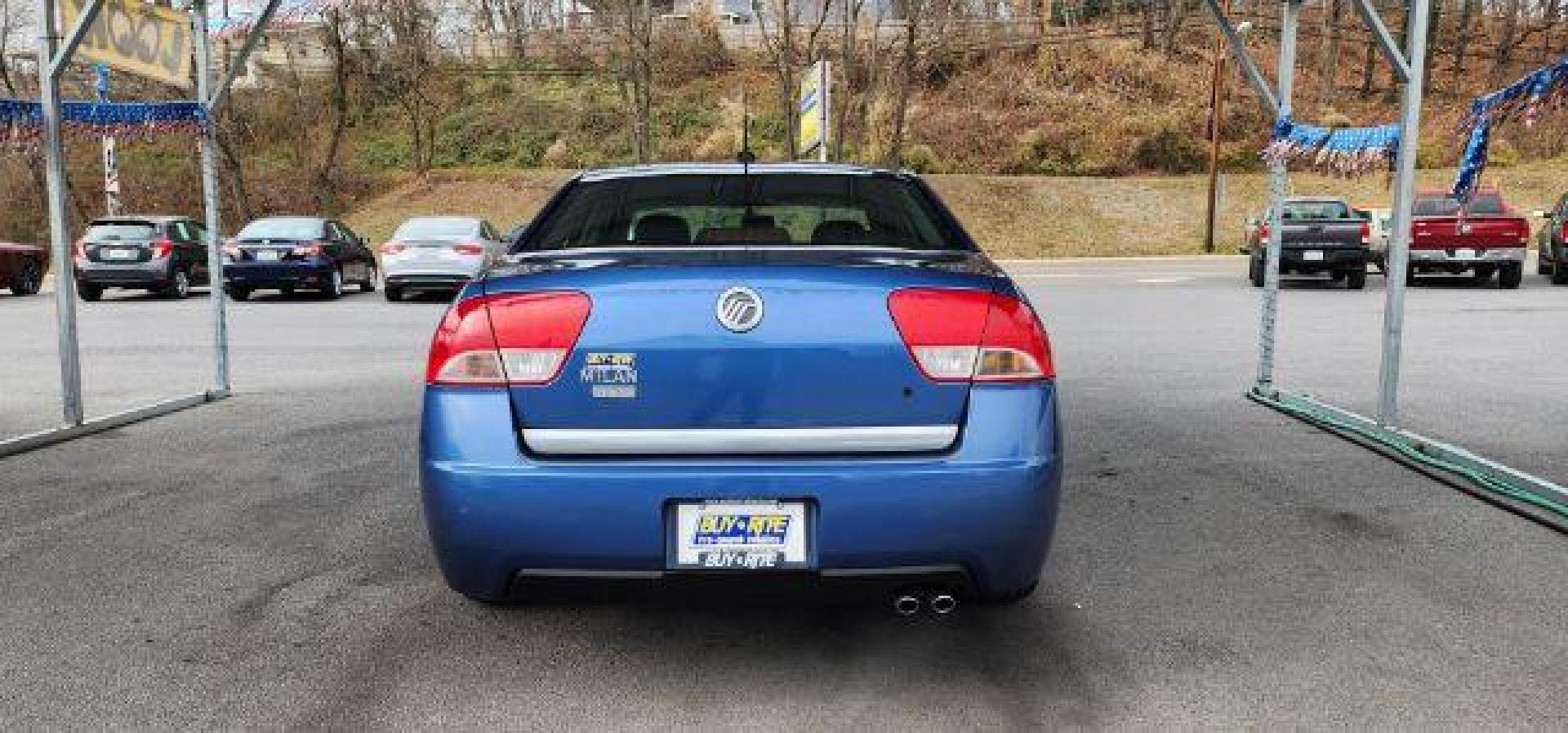 2010 BLUE /Dark Charcoal Mercury Milan Premier (3MEHM0JA9AR) with an 2.5 L4 engine, AT transmission, located at 353 S. Mineral St., Keyser, WV, 26726, (304) 788-7887, 39.436451, -78.981674 - Photo#9