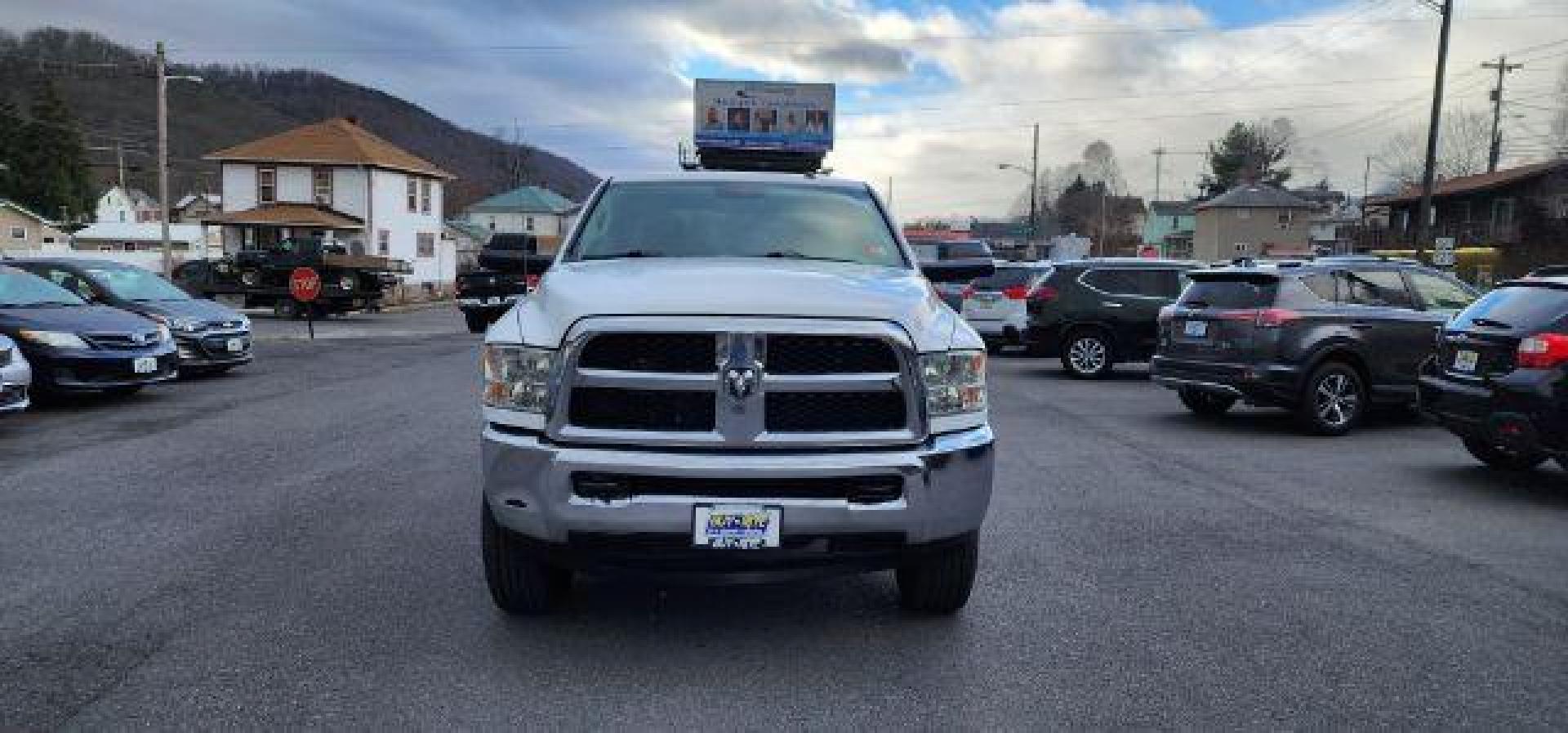2016 WHITE /Diesel Gray/Black Ram 2500 Tradesman (3C6UR5HJ6GG) with an 6.4 HEMI V8 engine, AT transmission, located at 353 S. Mineral St., Keyser, WV, 26726, (304) 788-7887, 39.436451, -78.981674 - Photo#1