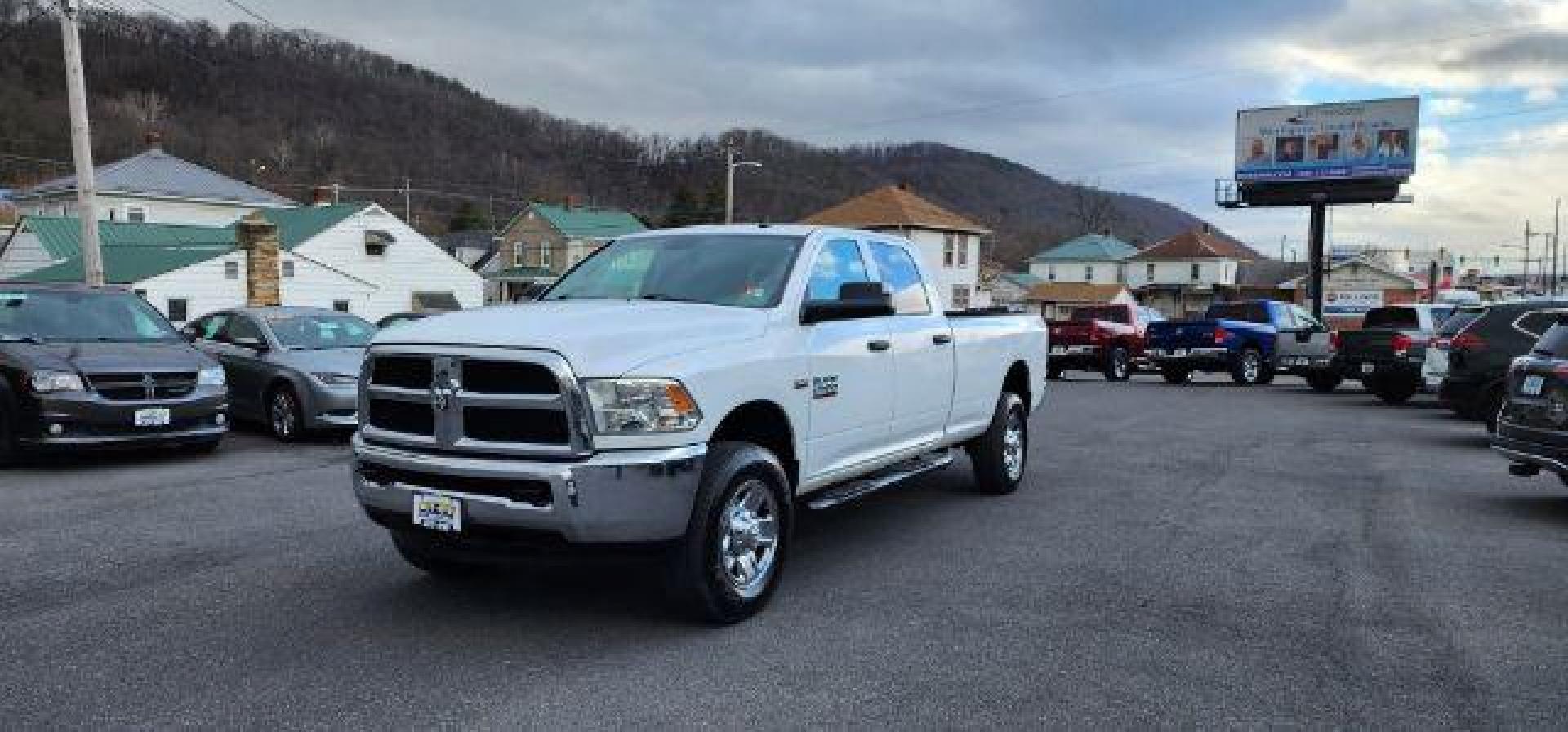 2016 WHITE /Diesel Gray/Black Ram 2500 Tradesman (3C6UR5HJ6GG) with an 6.4 HEMI V8 engine, AT transmission, located at 353 S. Mineral St., Keyser, WV, 26726, (304) 788-7887, 39.436451, -78.981674 - Photo#2
