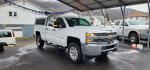 2017 WHITE /Dark Ash/Jet Black Chevrolet Silverado 2500HD WT (1GC2KUEG6HZ) with an 6.0L V8 engine, AT transmission, located at 353 S. Mineral St., Keyser, WV, 26726, (304) 788-7887, 39.436451, -78.981674 - Photo#0
