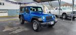 2015 BLUE /Black Jeep Wrangler Rubicon (1C4BJWCGXFL) with an 3.6L V6 engine, AT transmission, located at 353 S. Mineral St., Keyser, WV, 26726, (304) 788-7887, 39.436451, -78.981674 - Photo#0