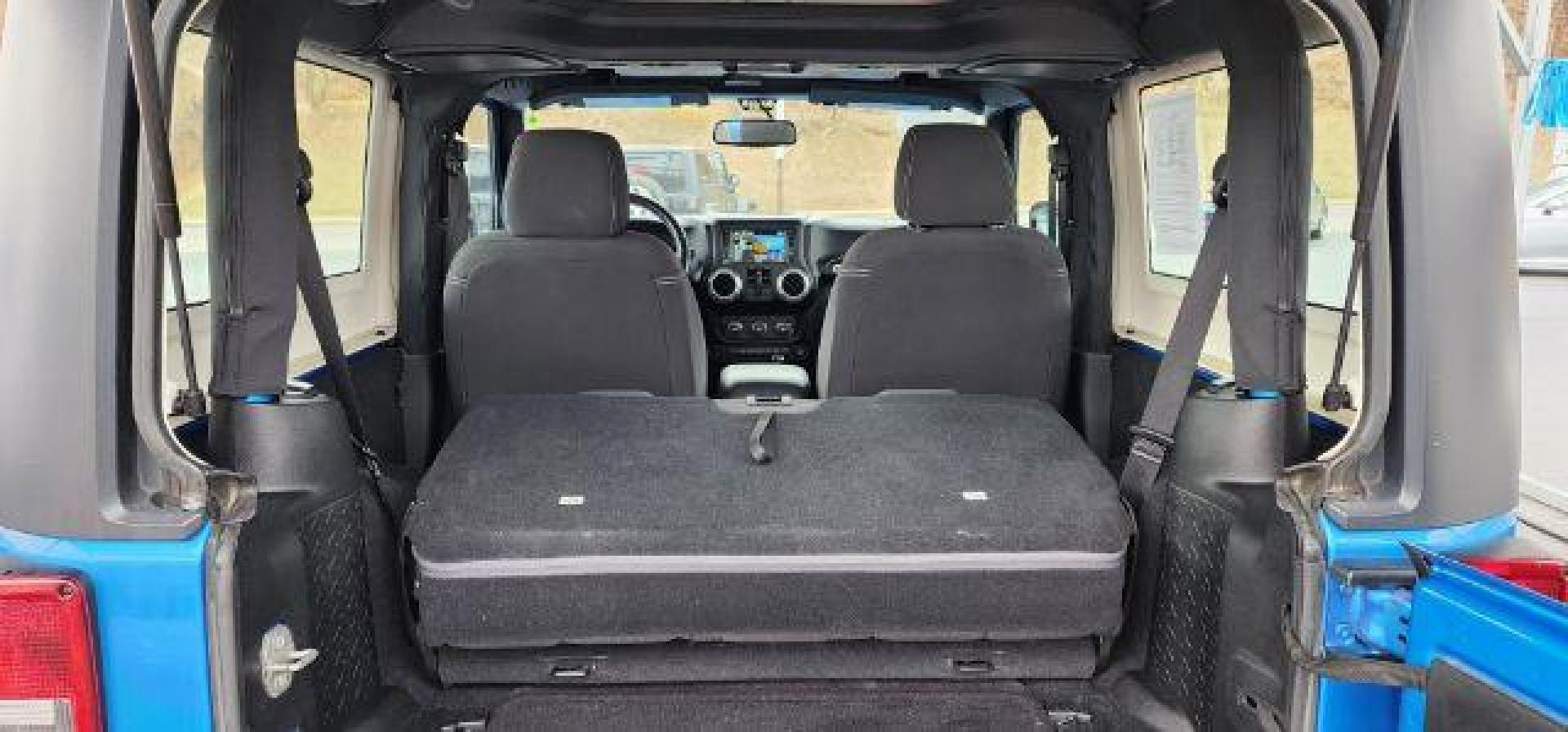 2015 BLUE /Black Jeep Wrangler Rubicon (1C4BJWCGXFL) with an 3.6L V6 engine, AT transmission, located at 353 S. Mineral St., Keyser, WV, 26726, (304) 788-7887, 39.436451, -78.981674 - Photo#10