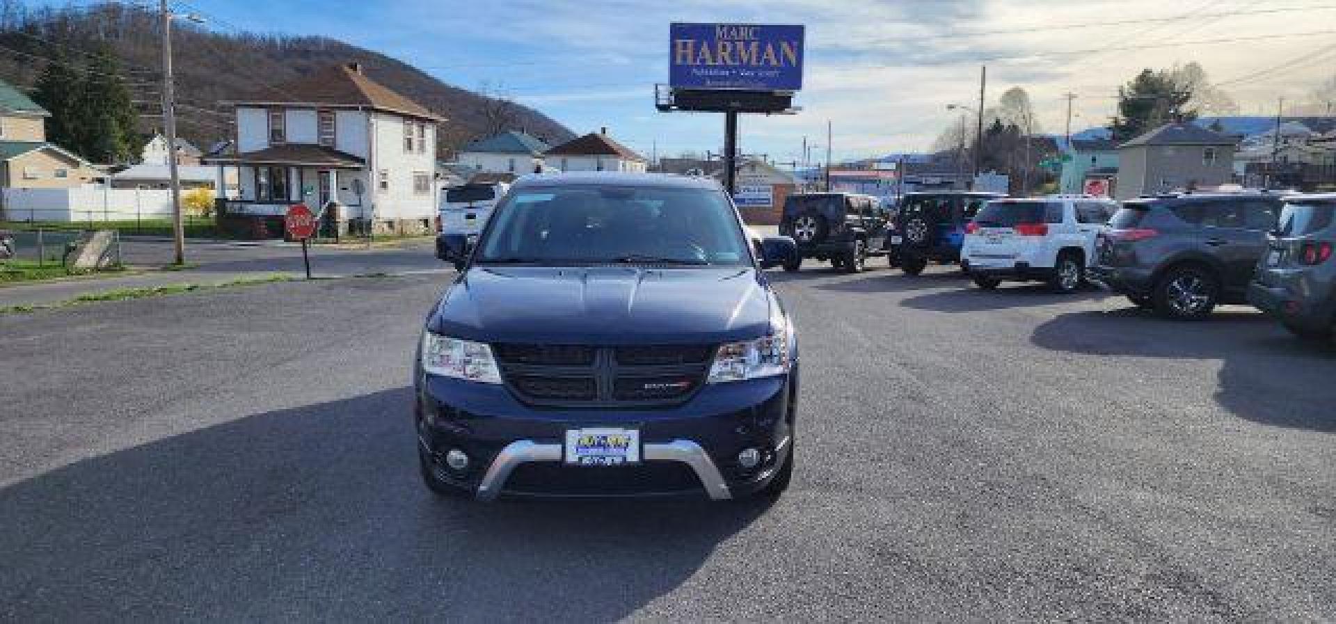 2018 BLUE /Black Dodge Journey Crossroad AWD (3C4PDDGG3JT) with an 3.6L V6 engine, AT transmission, located at 353 S. Mineral St., Keyser, WV, 26726, (304) 788-7887, 39.436451, -78.981674 - Photo#1