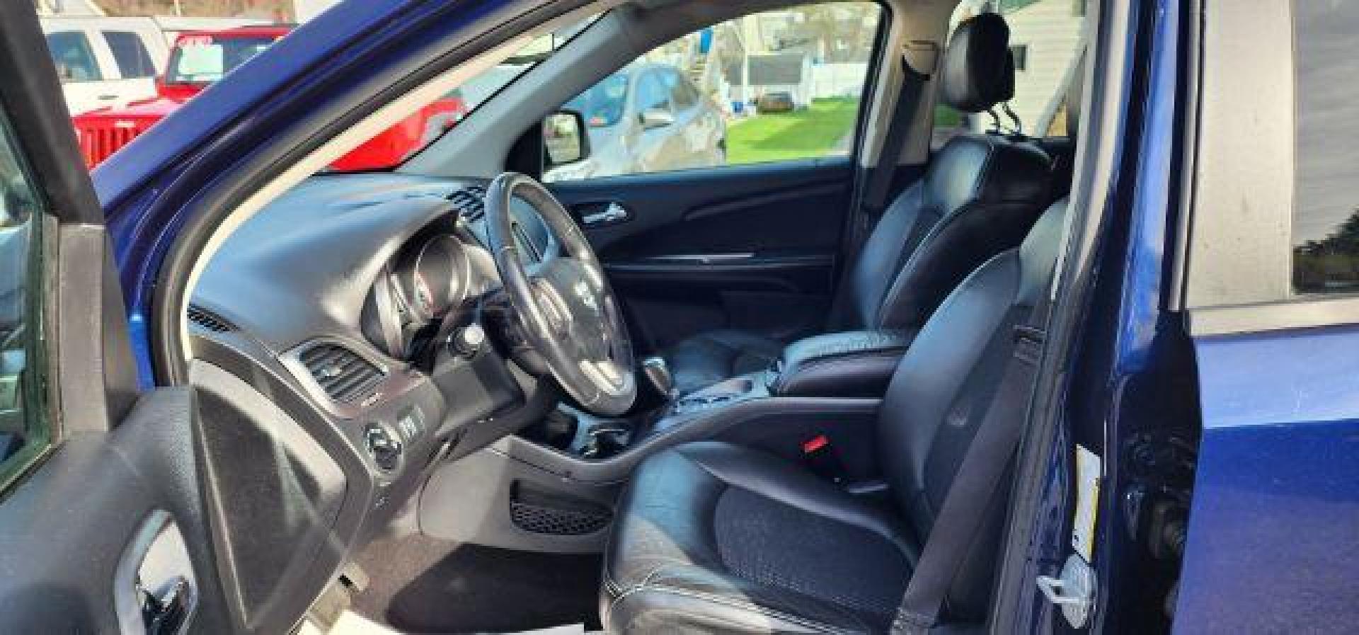 2018 BLUE /Black Dodge Journey Crossroad AWD (3C4PDDGG3JT) with an 3.6L V6 engine, AT transmission, located at 353 S. Mineral St., Keyser, WV, 26726, (304) 788-7887, 39.436451, -78.981674 - Photo#4