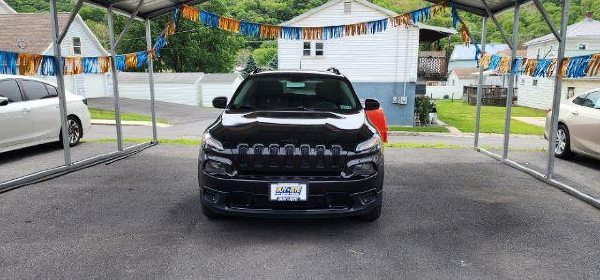 2017 BLACK /Black Jeep Cherokee Sport (1C4PJMAS0HW) with an 3.2L V6 engine, AT transmission, located at 353 S. Mineral St., Keyser, WV, 26726, (304) 788-7887, 39.436451, -78.981674 - Photo#1